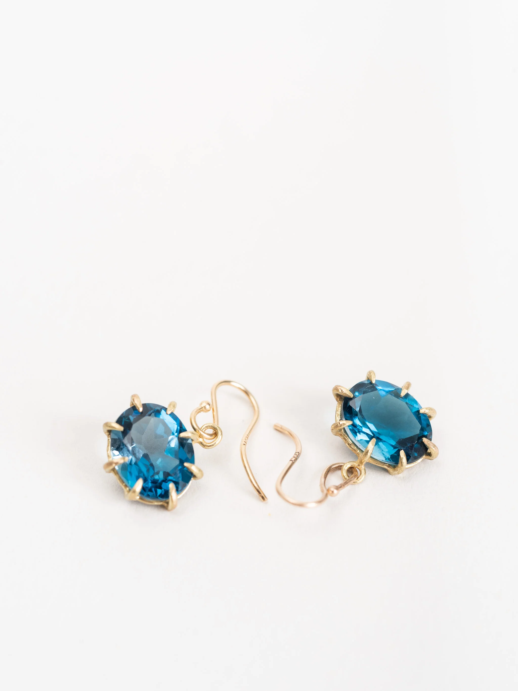 blue topaz earrings - Image 3
