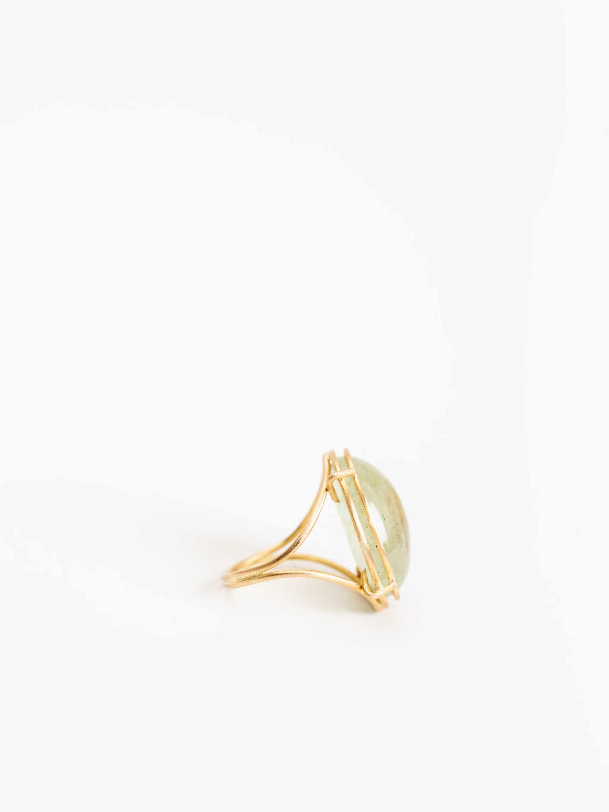 green-yellow beryl ring - Image 3