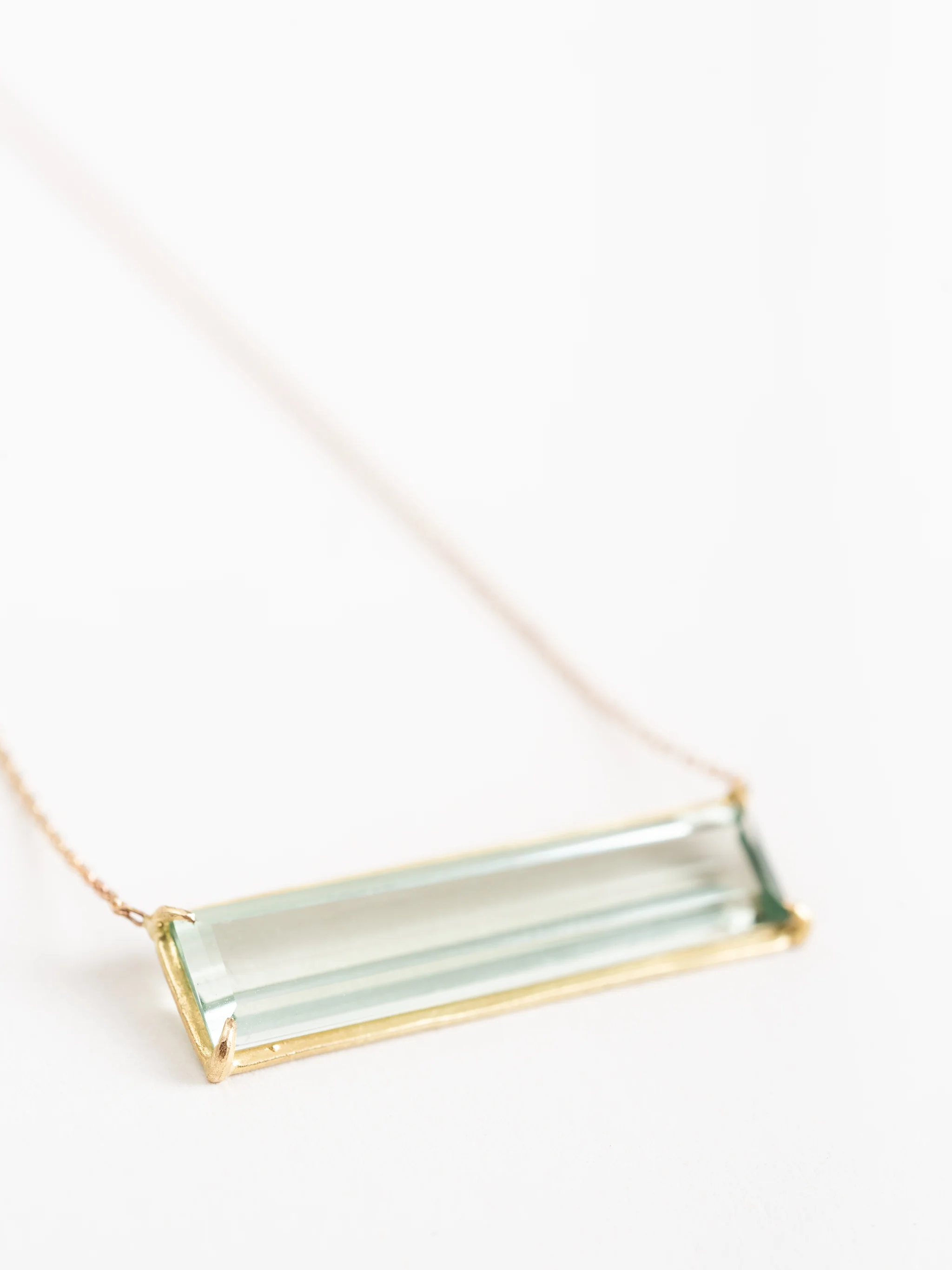 green amethyst necklace - Image 2