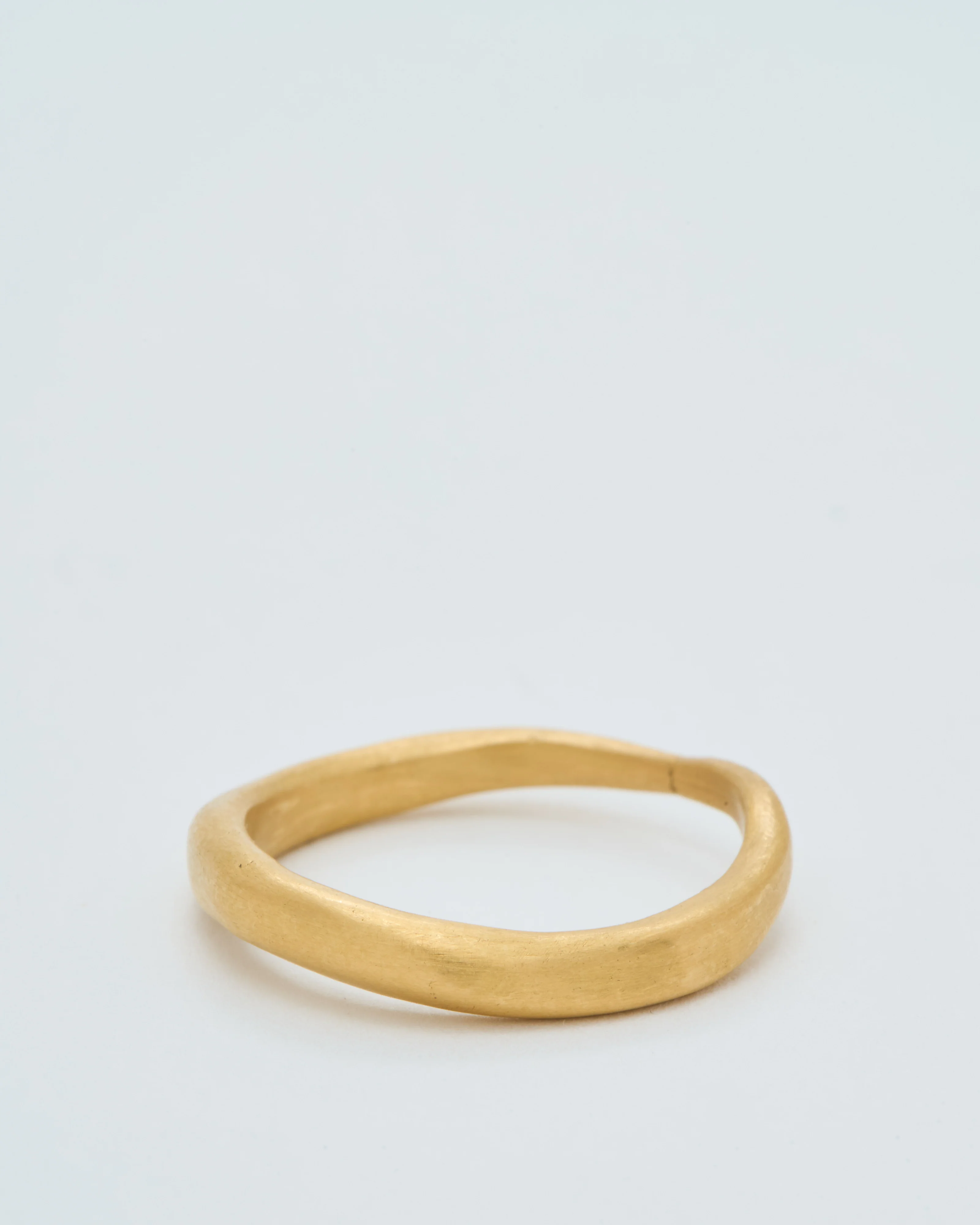 22k gold wave ring - Image 3