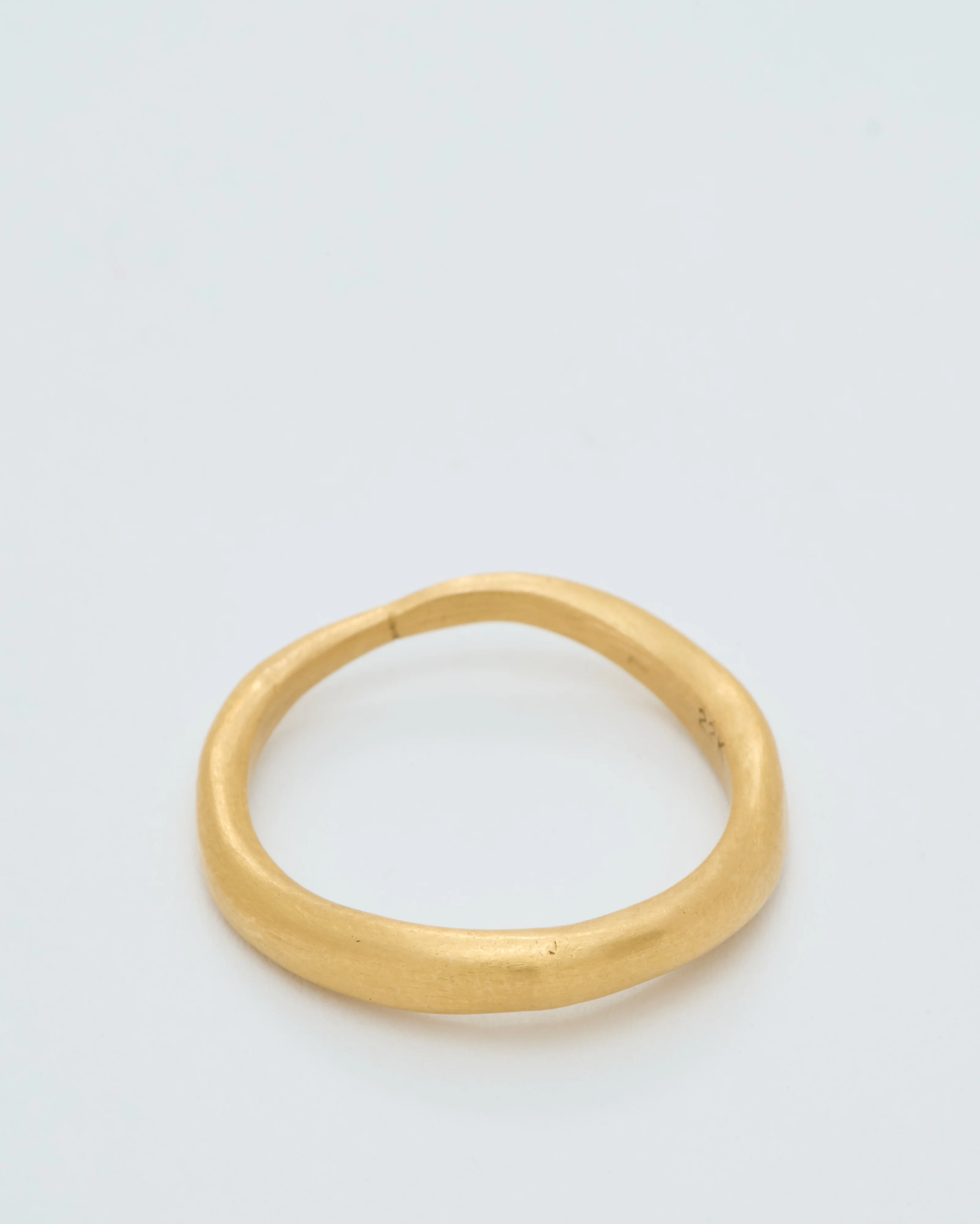 22k gold wave ring - Image 4