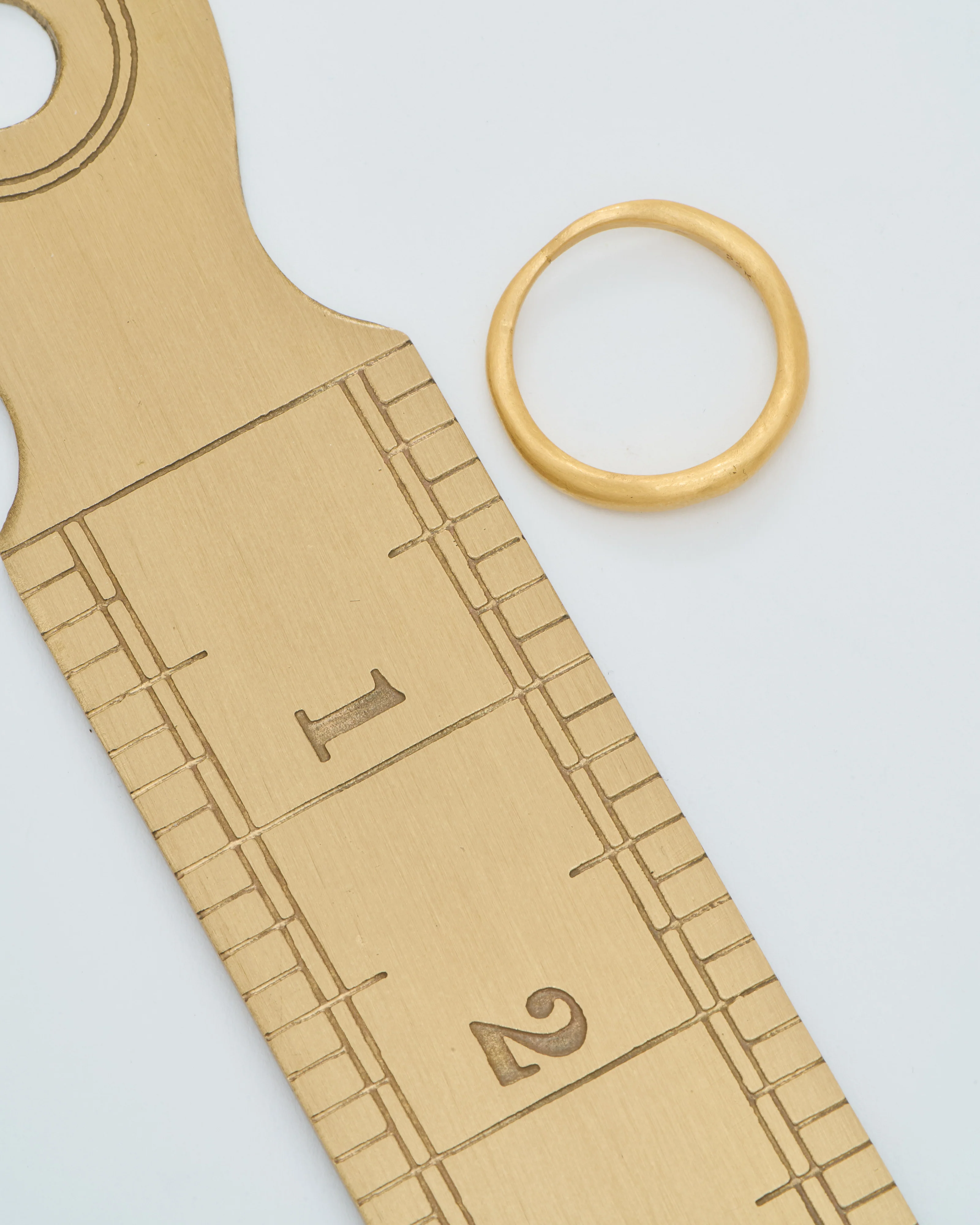 22k gold wave ring - Image 7
