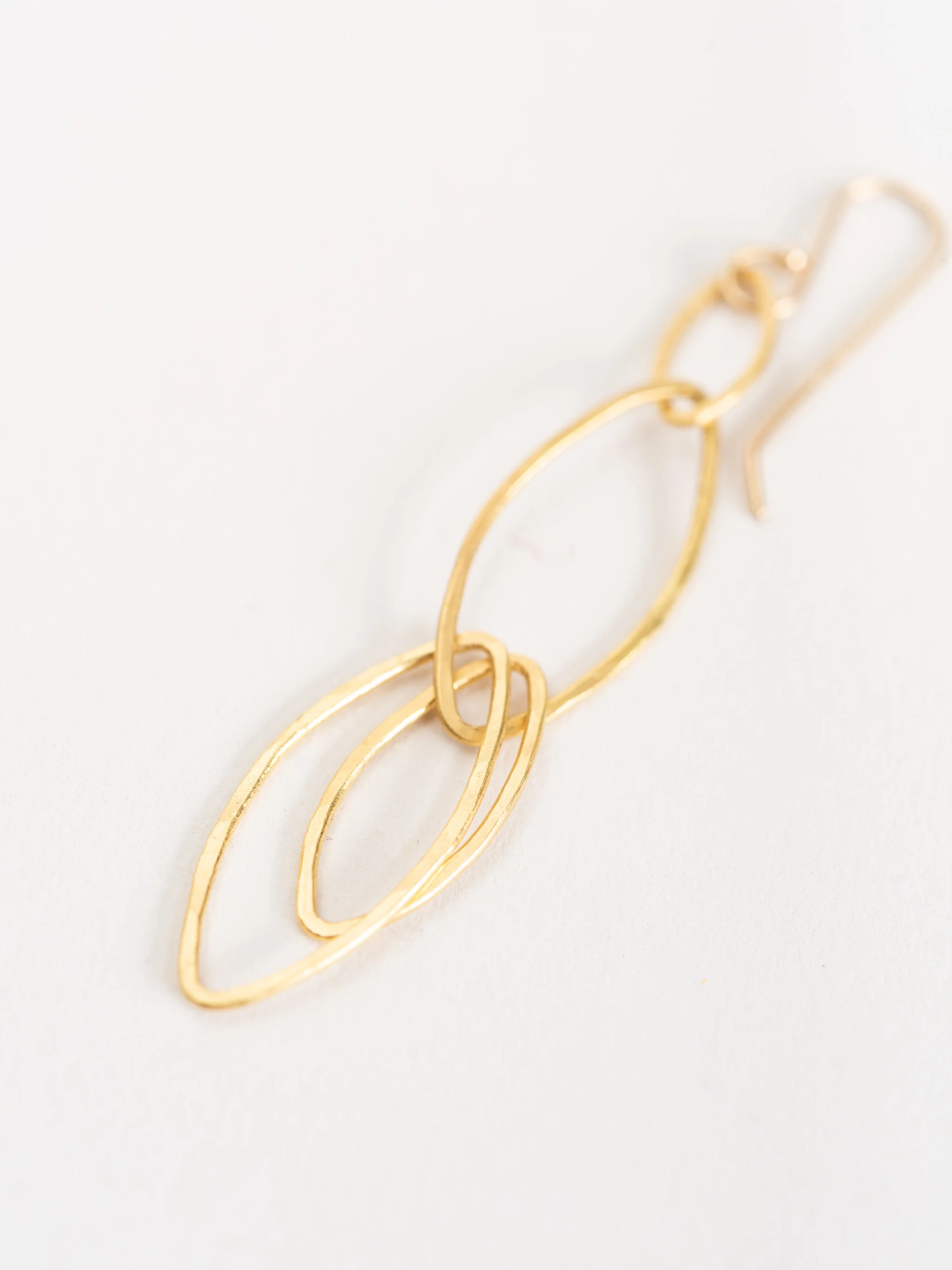 4 leaf drop earrings - Image 3