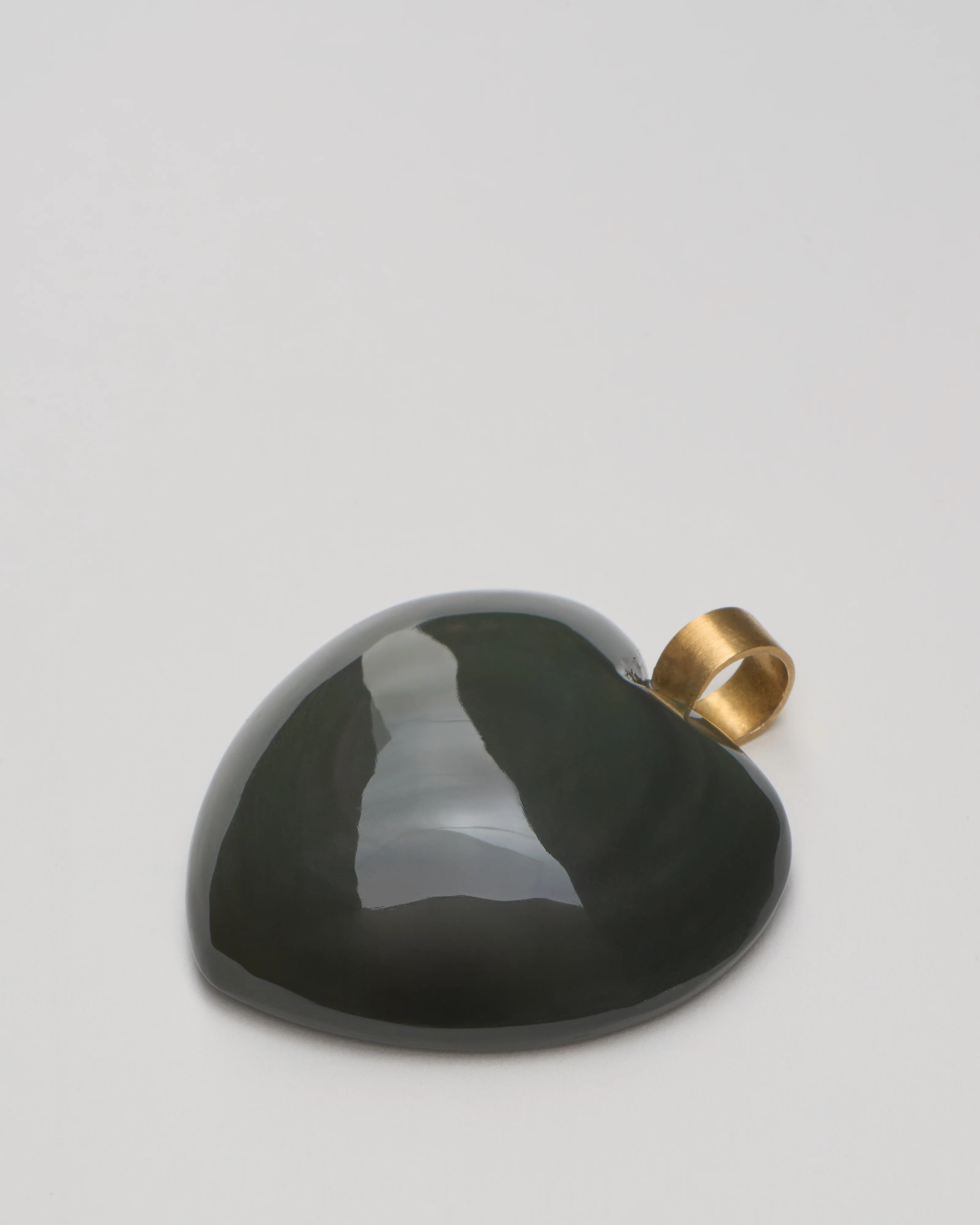 agate heart pendant - Image 4
