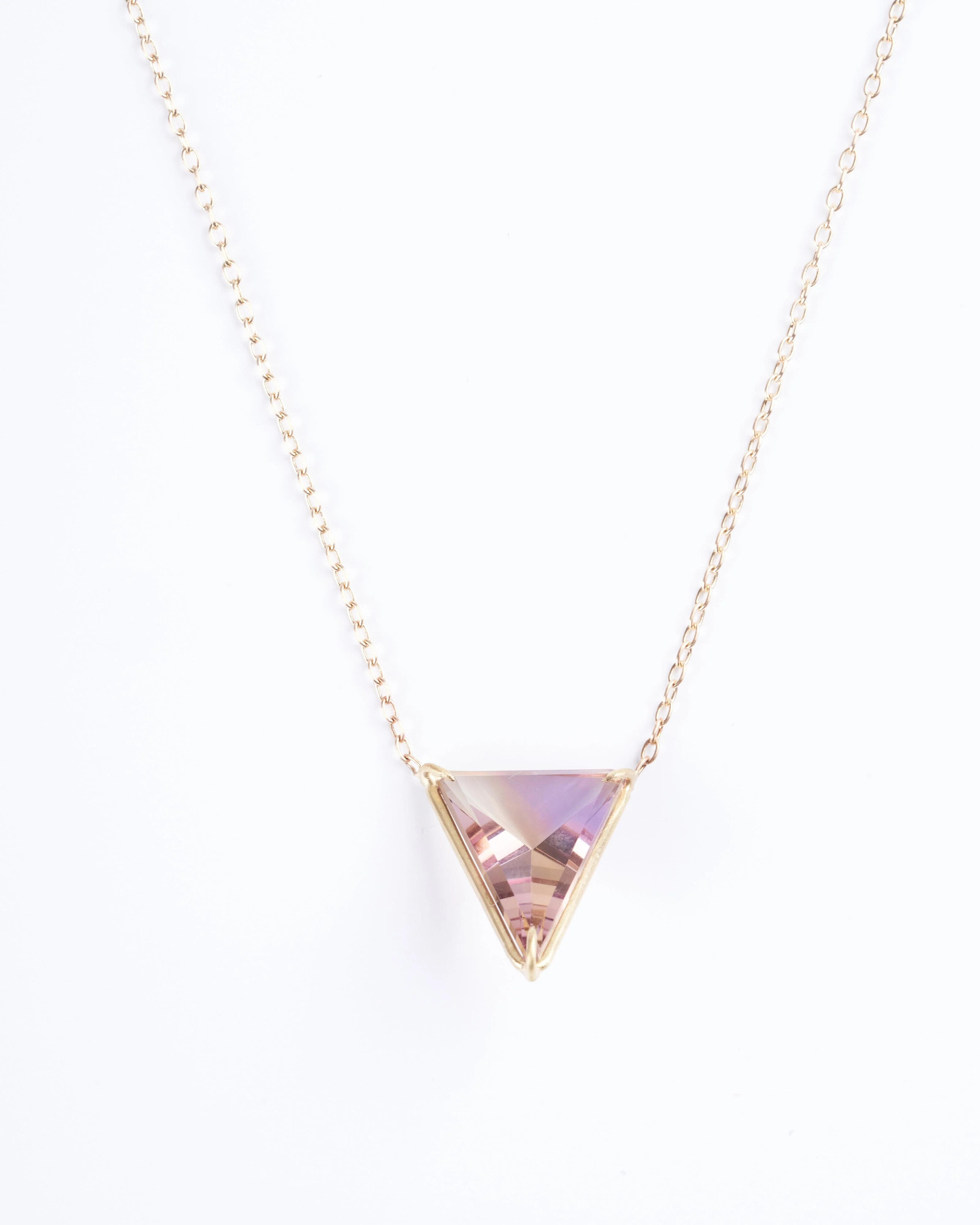 ametrine shield necklace - Image 2