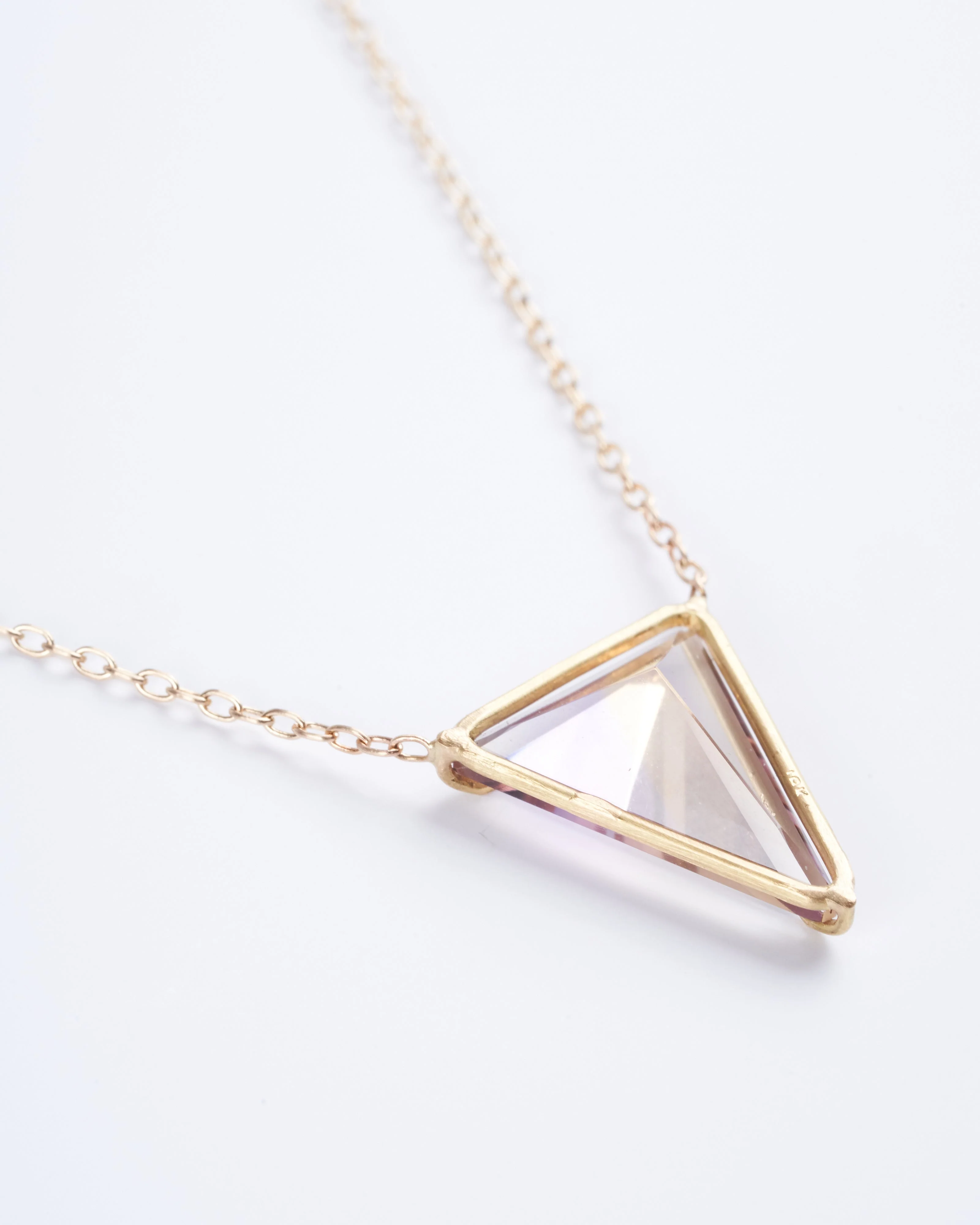 ametrine shield necklace - Image 3