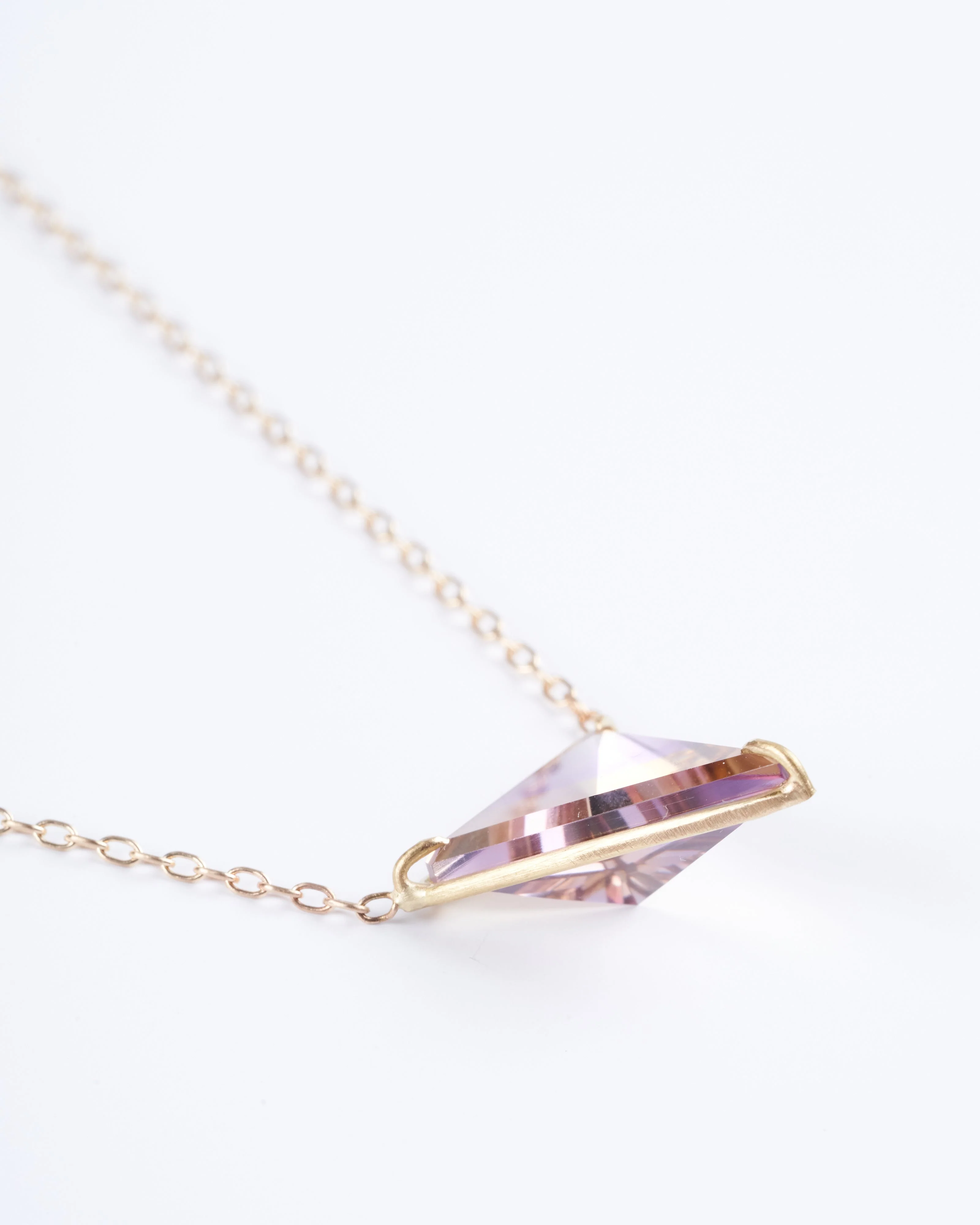 ametrine shield necklace - Image 5
