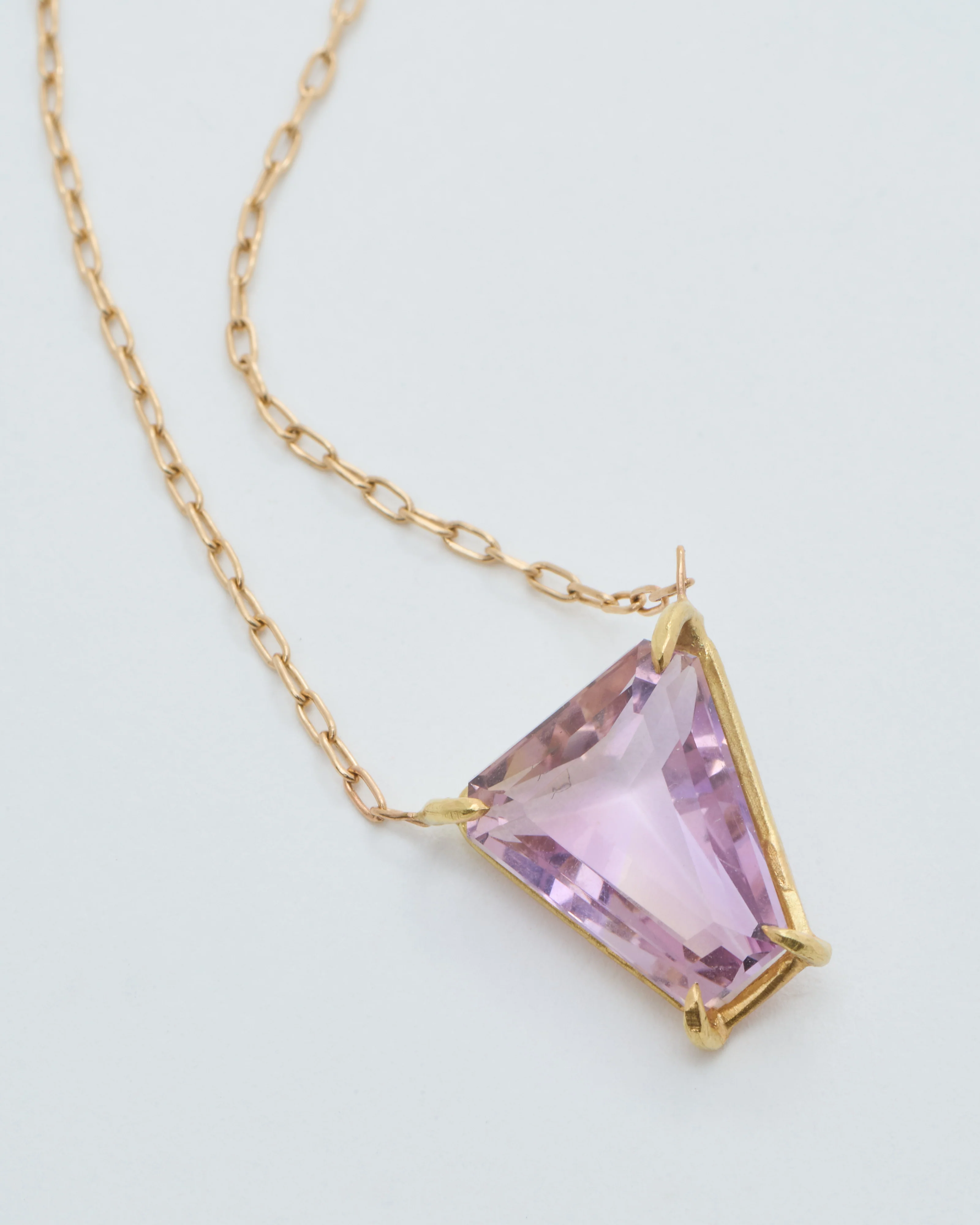 ametrine shield pendant necklace - Image 3