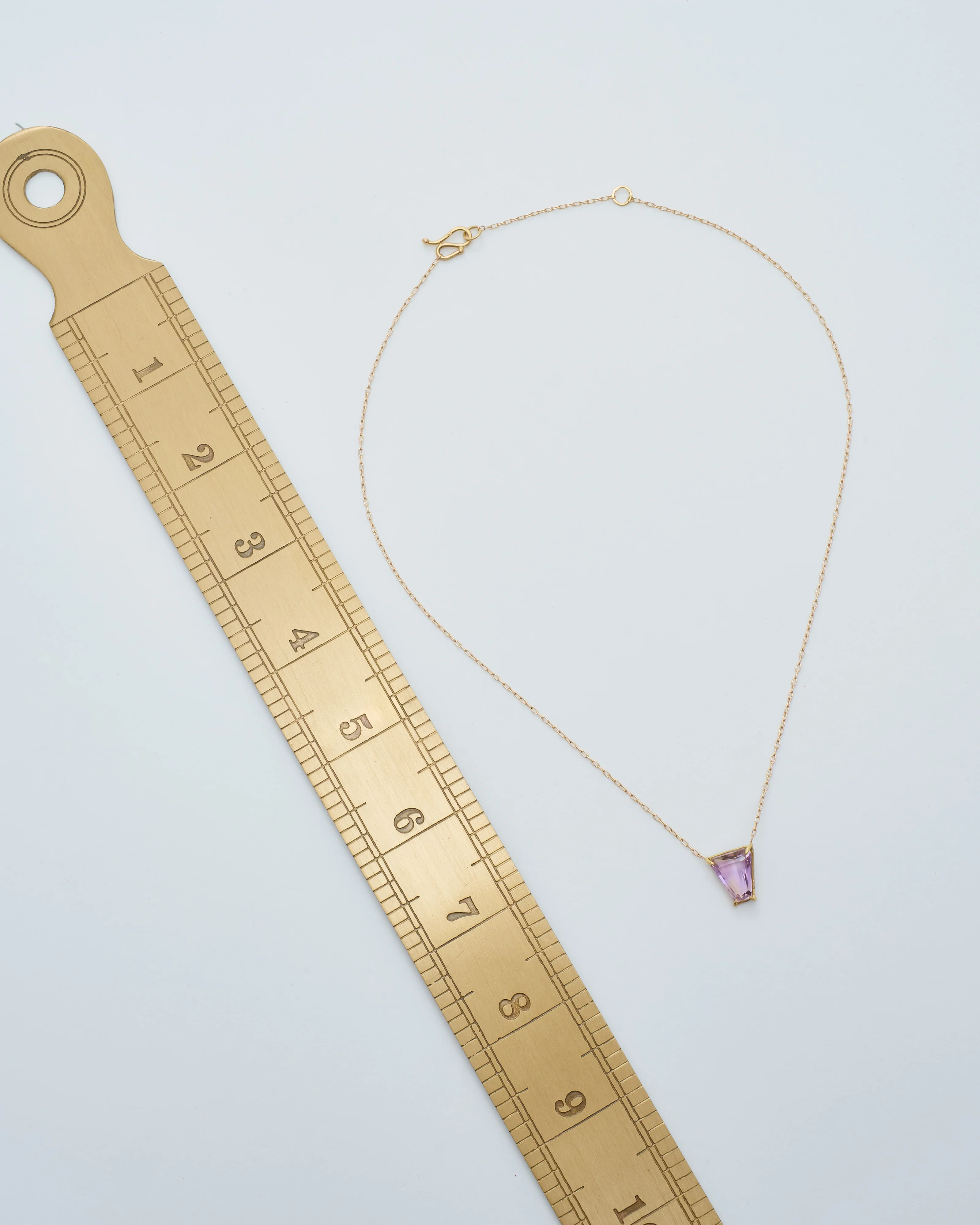 ametrine shield pendant necklace - Image 6