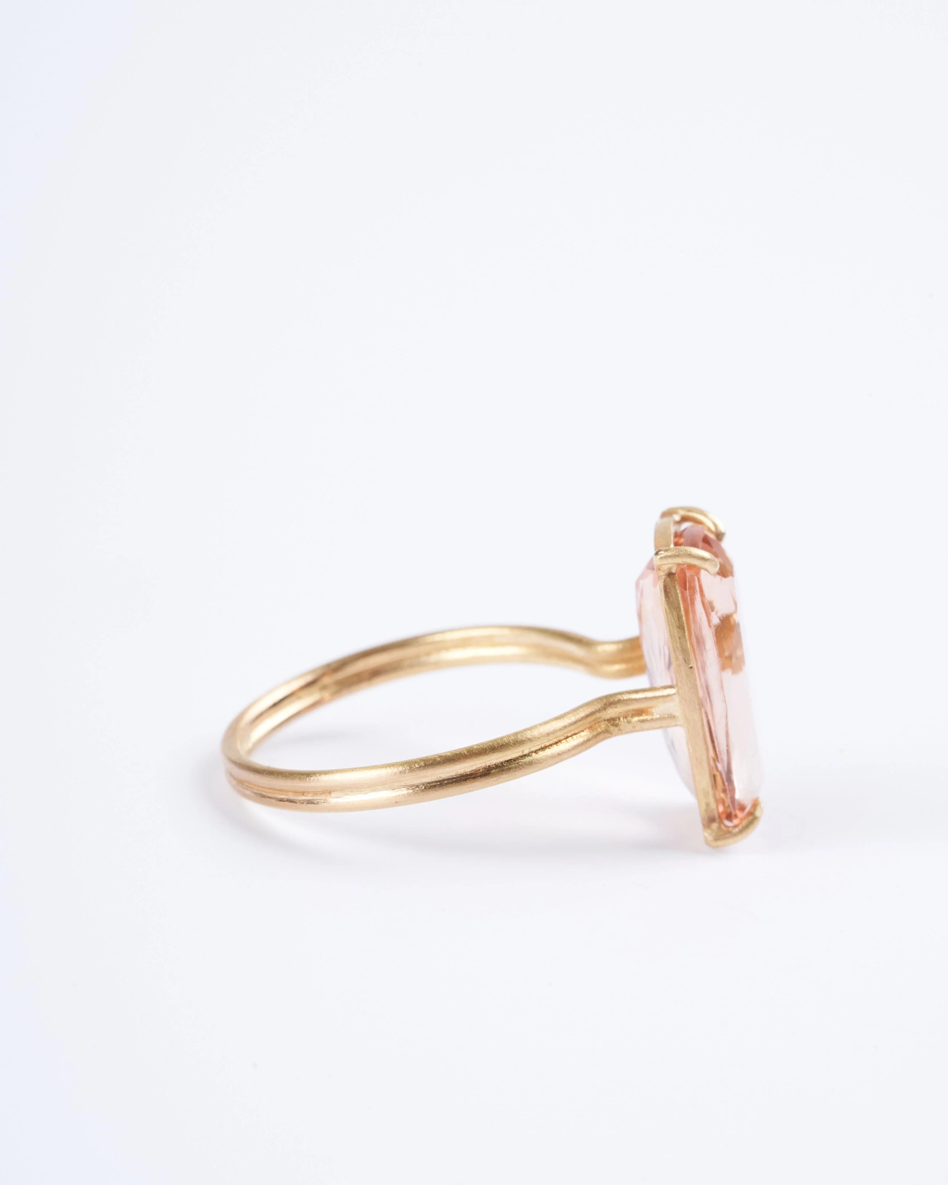 apricot tourmaline ring - Image 2