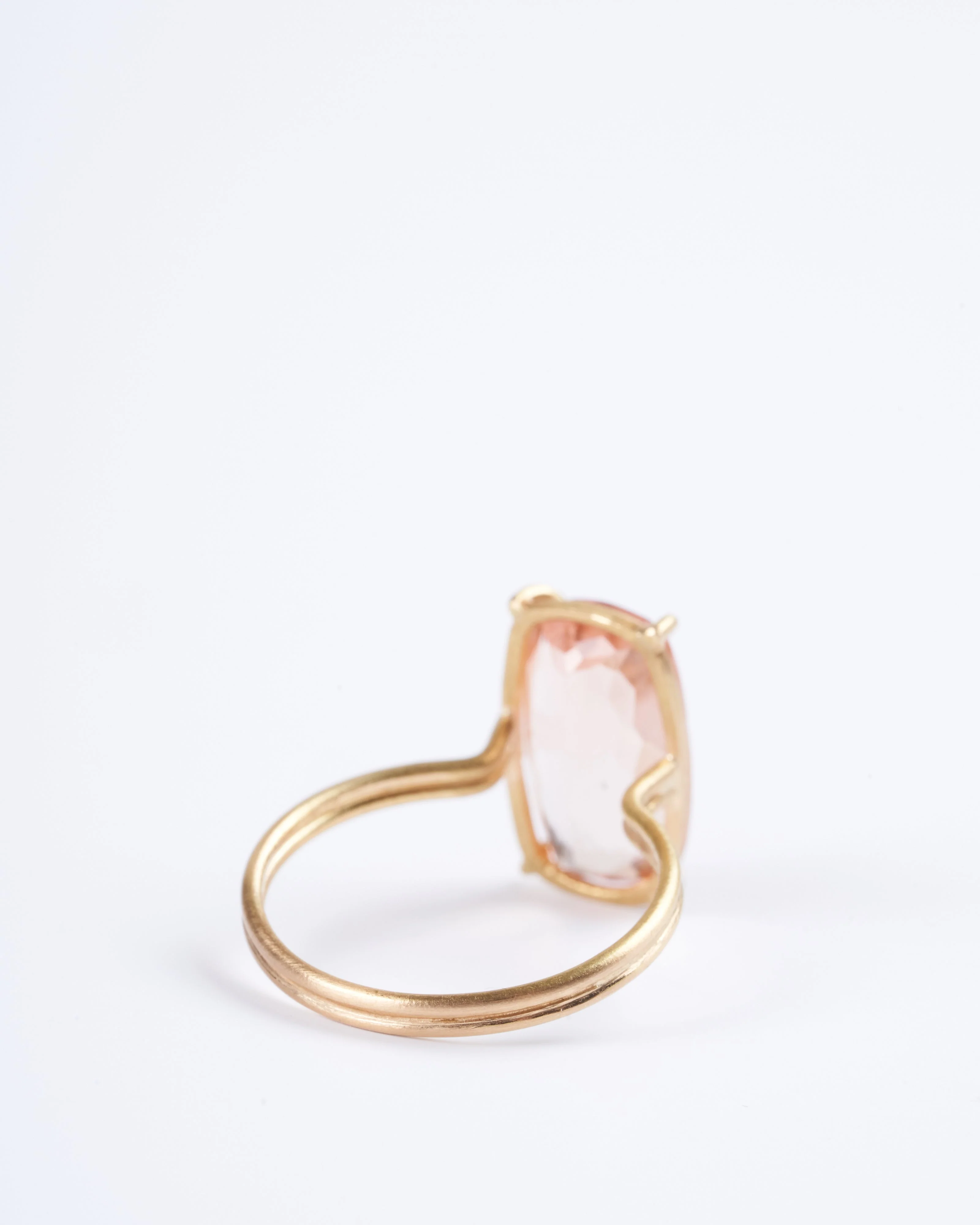 apricot tourmaline ring - Image 3