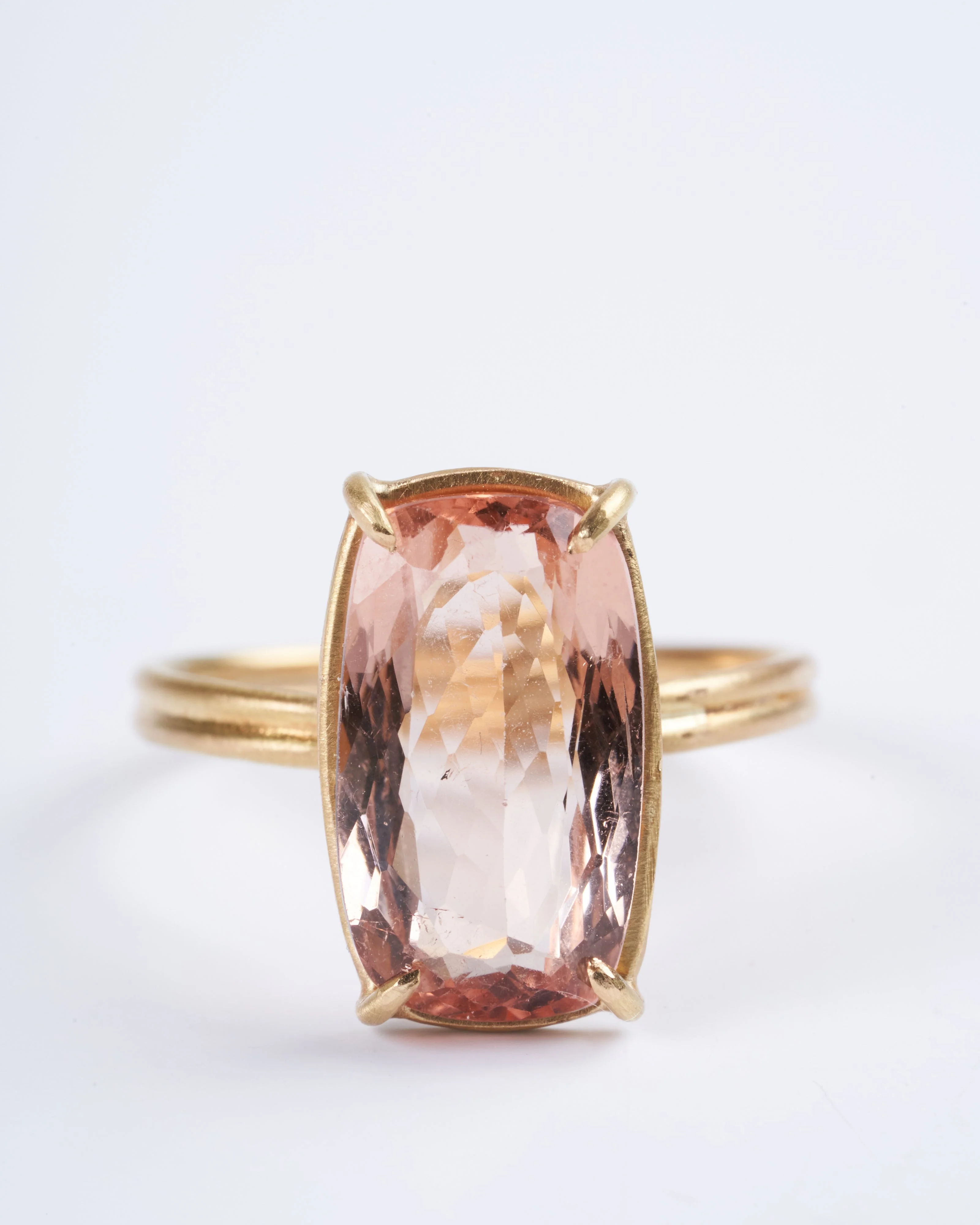 apricot tourmaline ring - Image 4