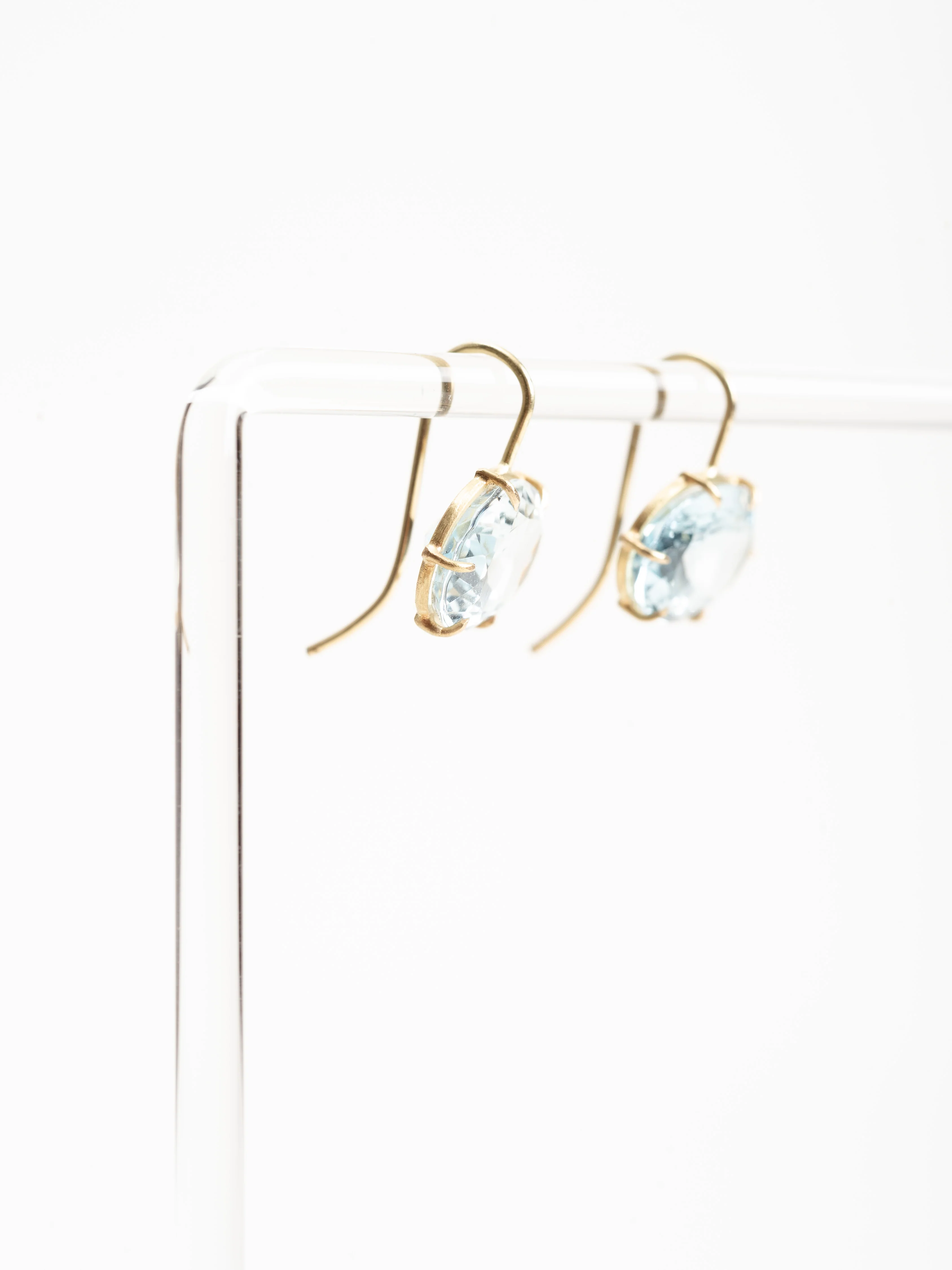 aqua drop east west earring - Image 2