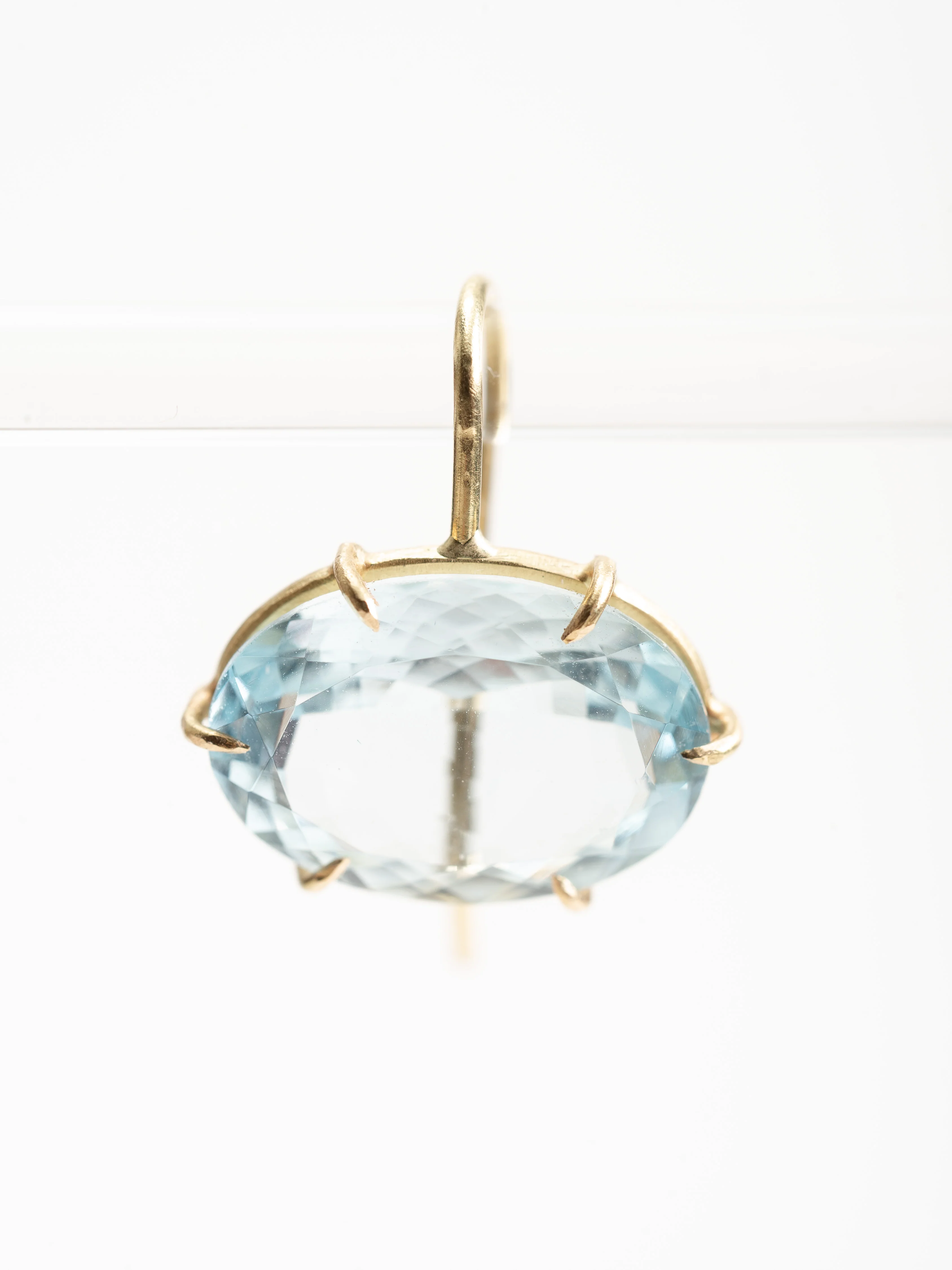 aqua drop east west earring - Image 3