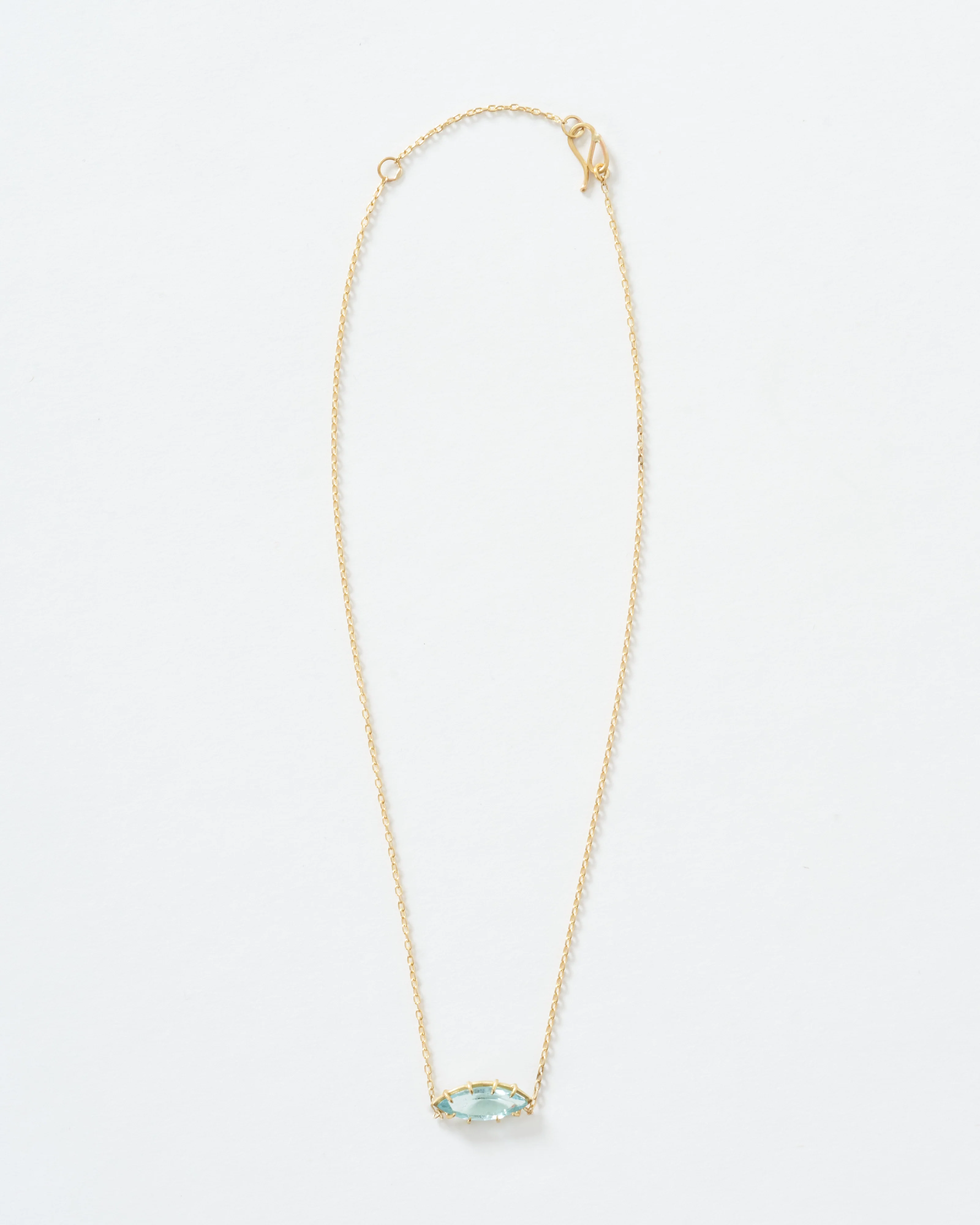 aquamarine 3rd eye necklace - Image 3
