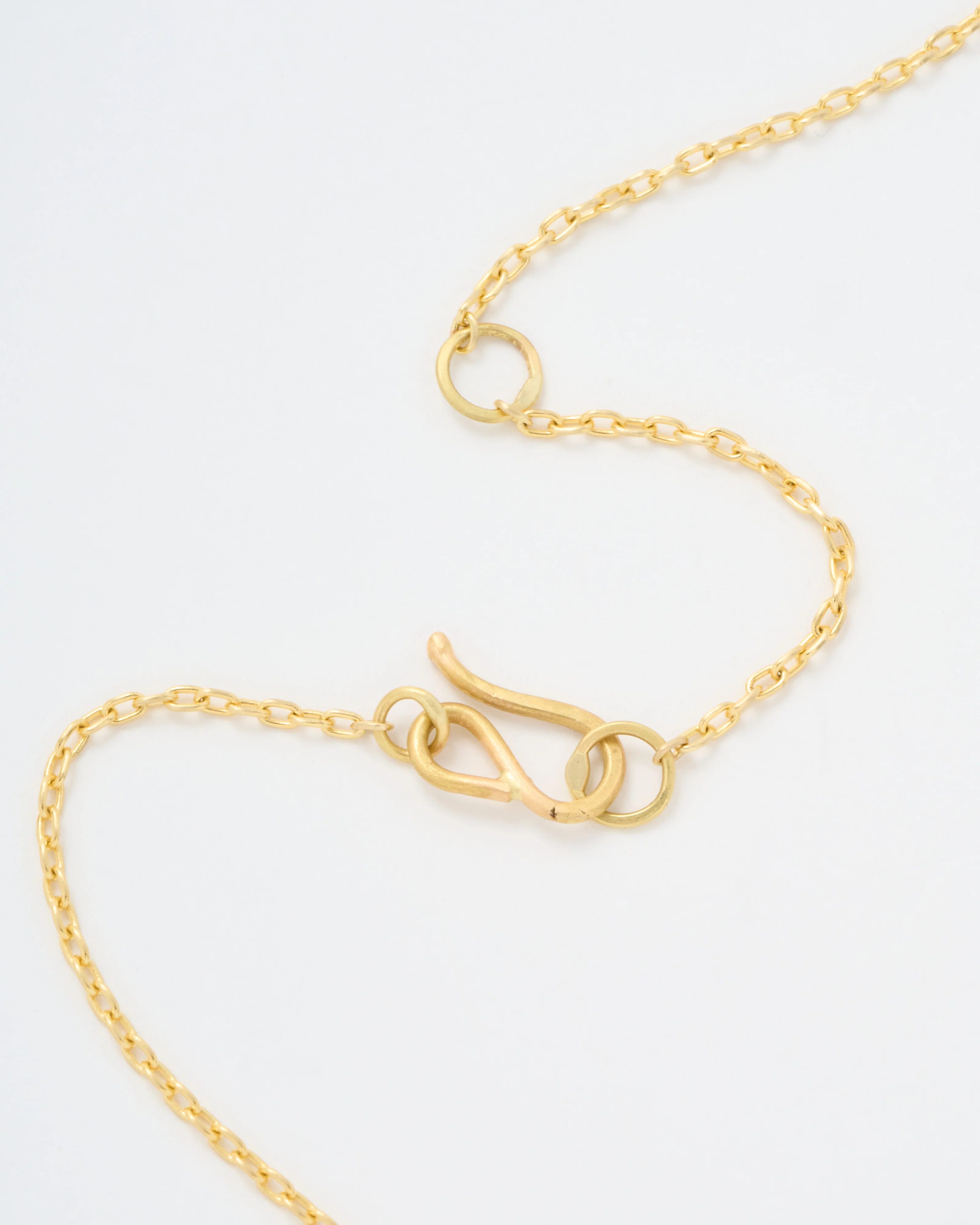 aquamarine navette gem necklace - Image 5
