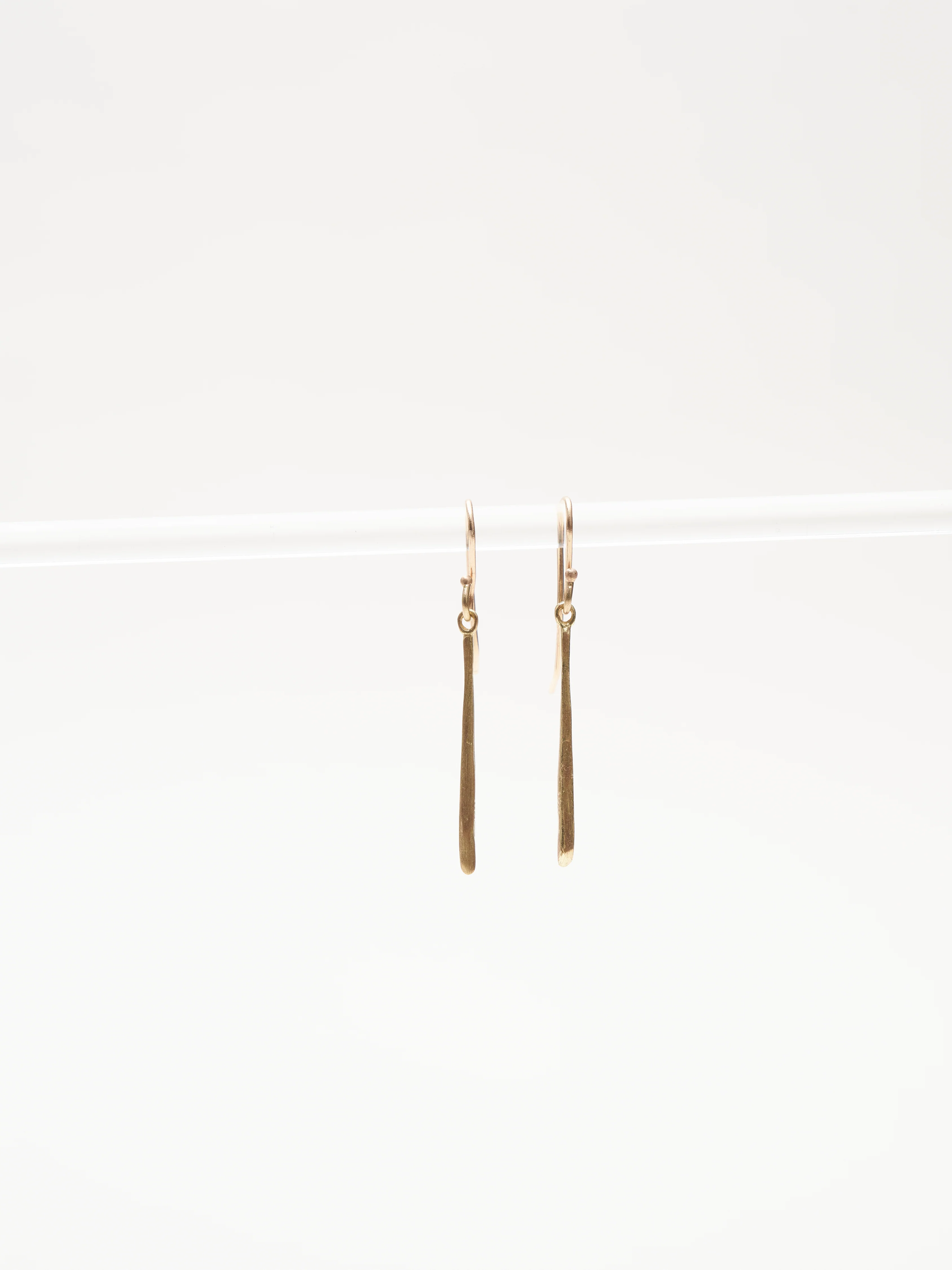 twig earrings - gold - Image 2