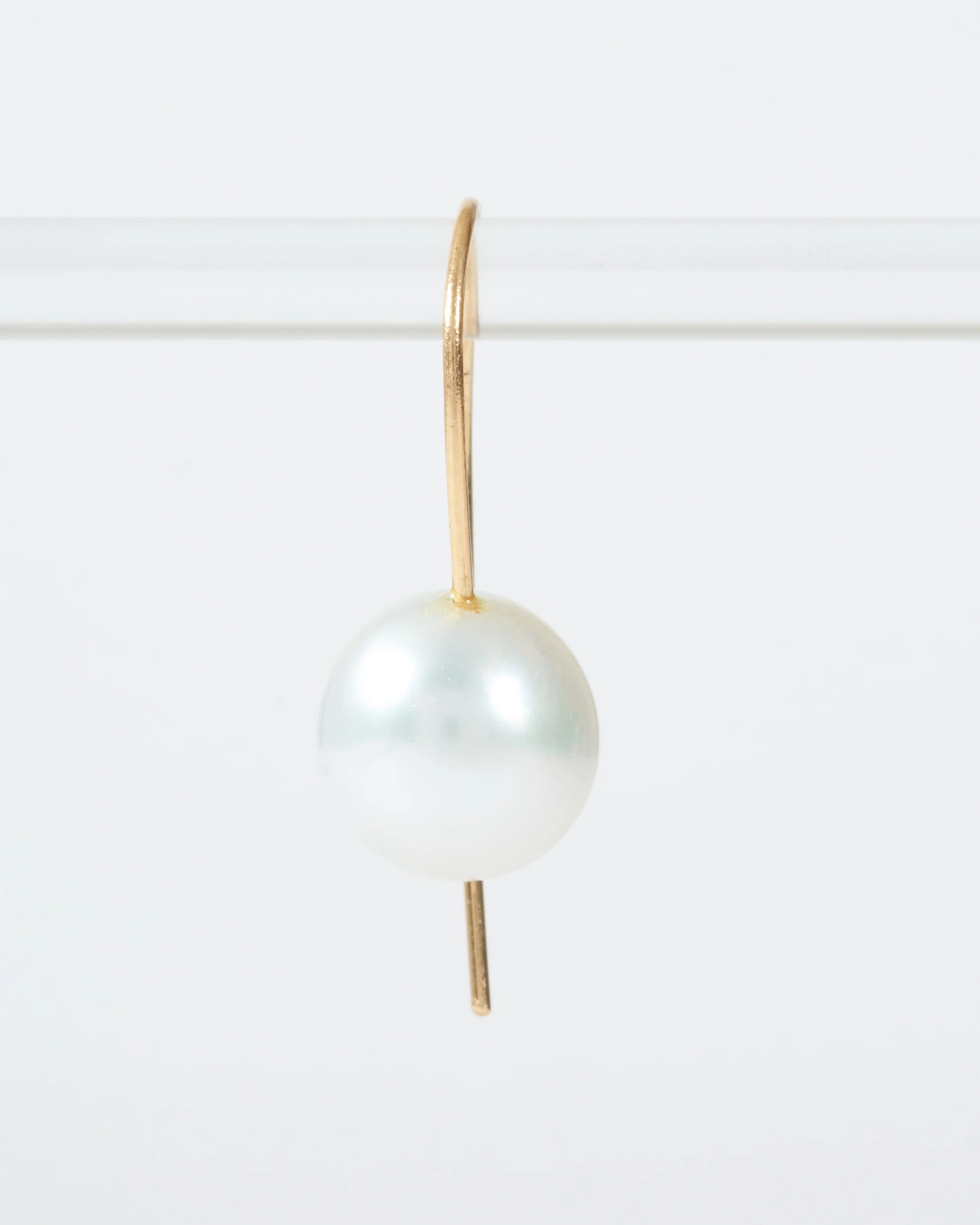 cream south sea pearl earrings - Image 4