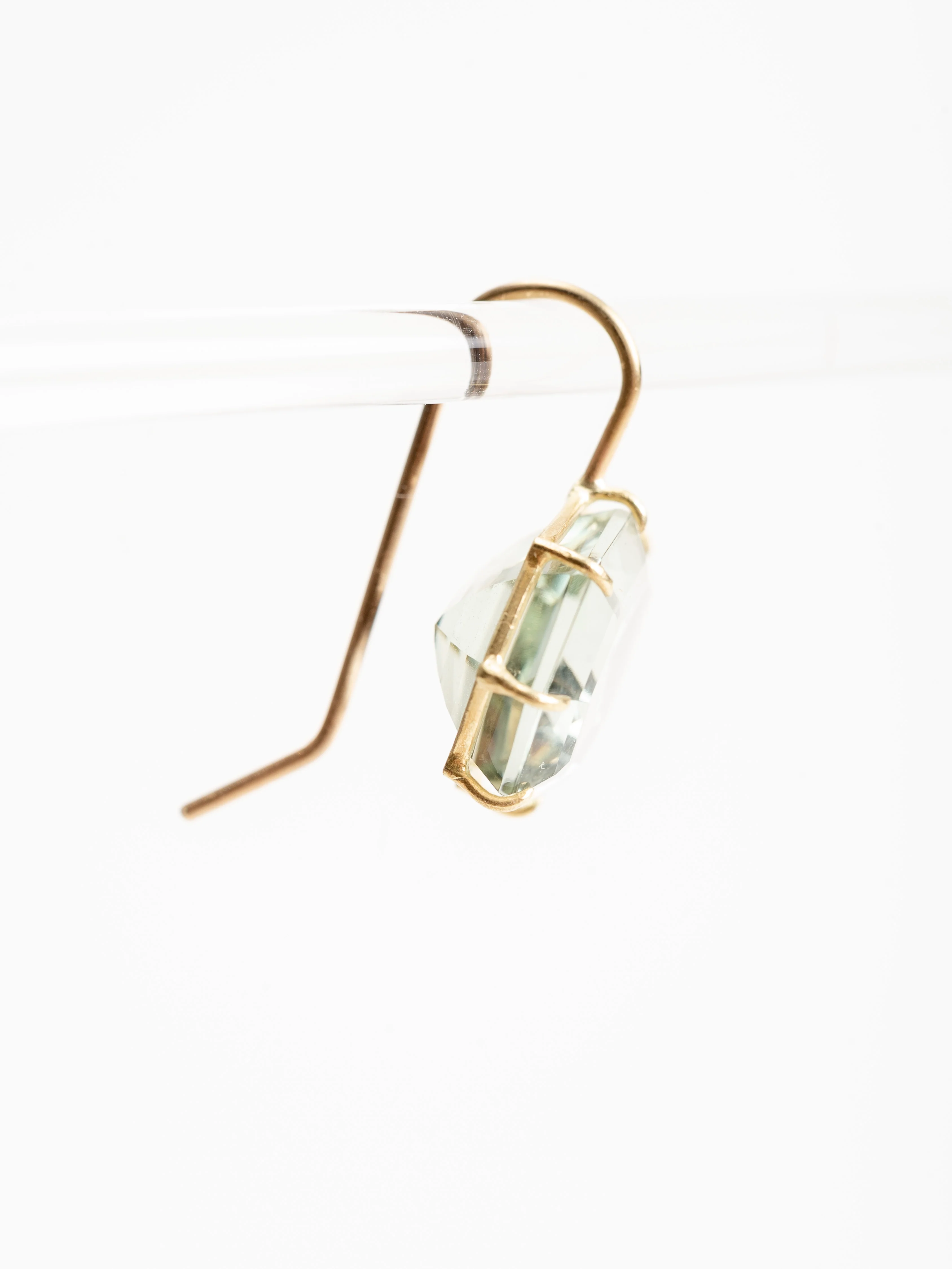 green amethyst earring - Image 4