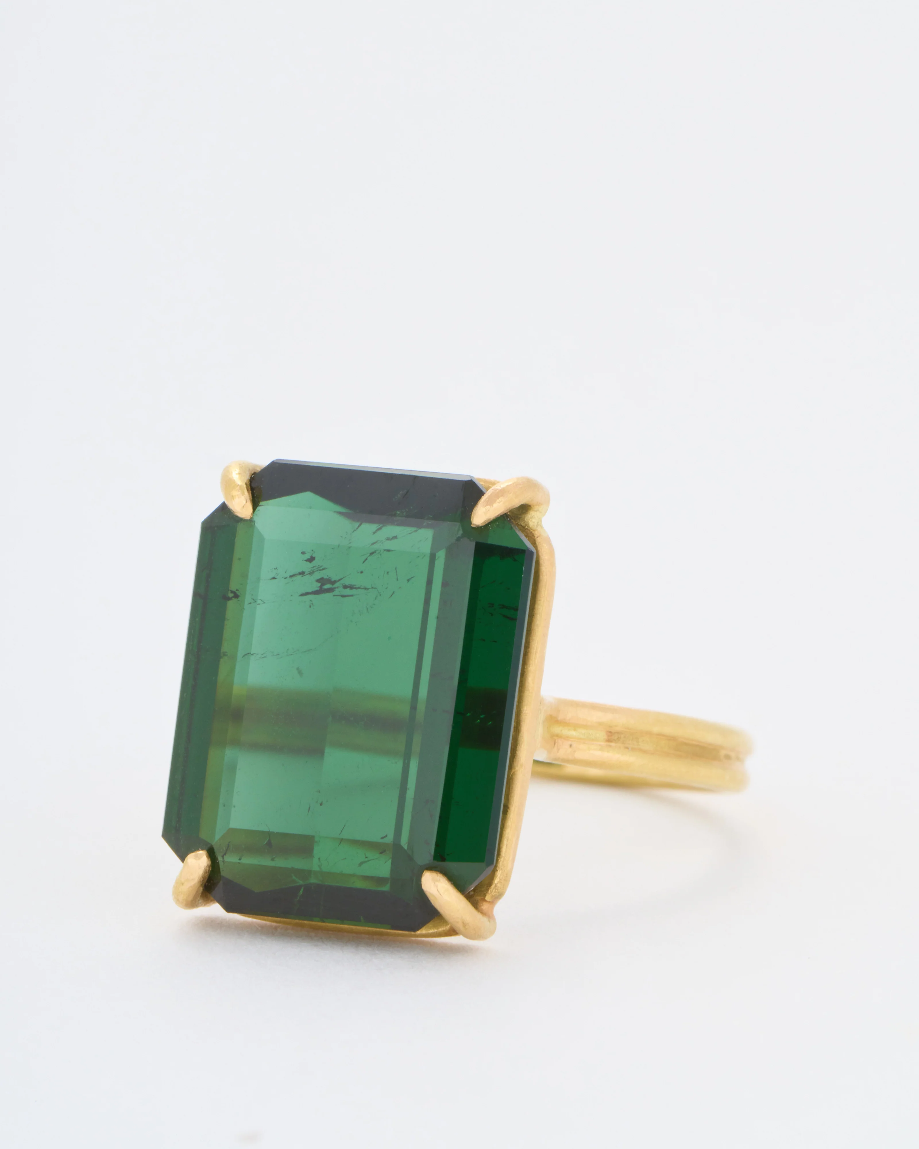 green tourmaline ring - Image 3