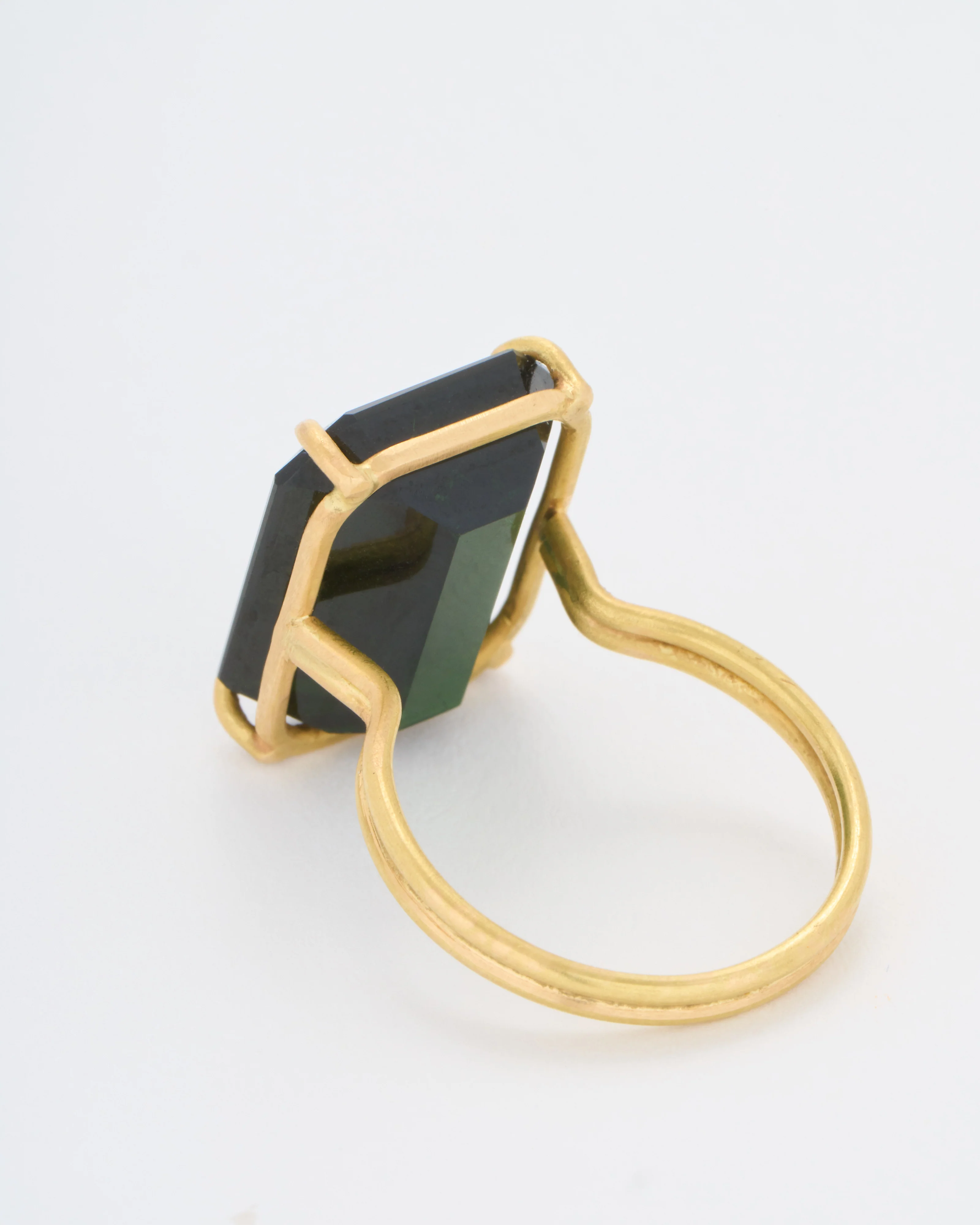 green tourmaline ring - Image 6