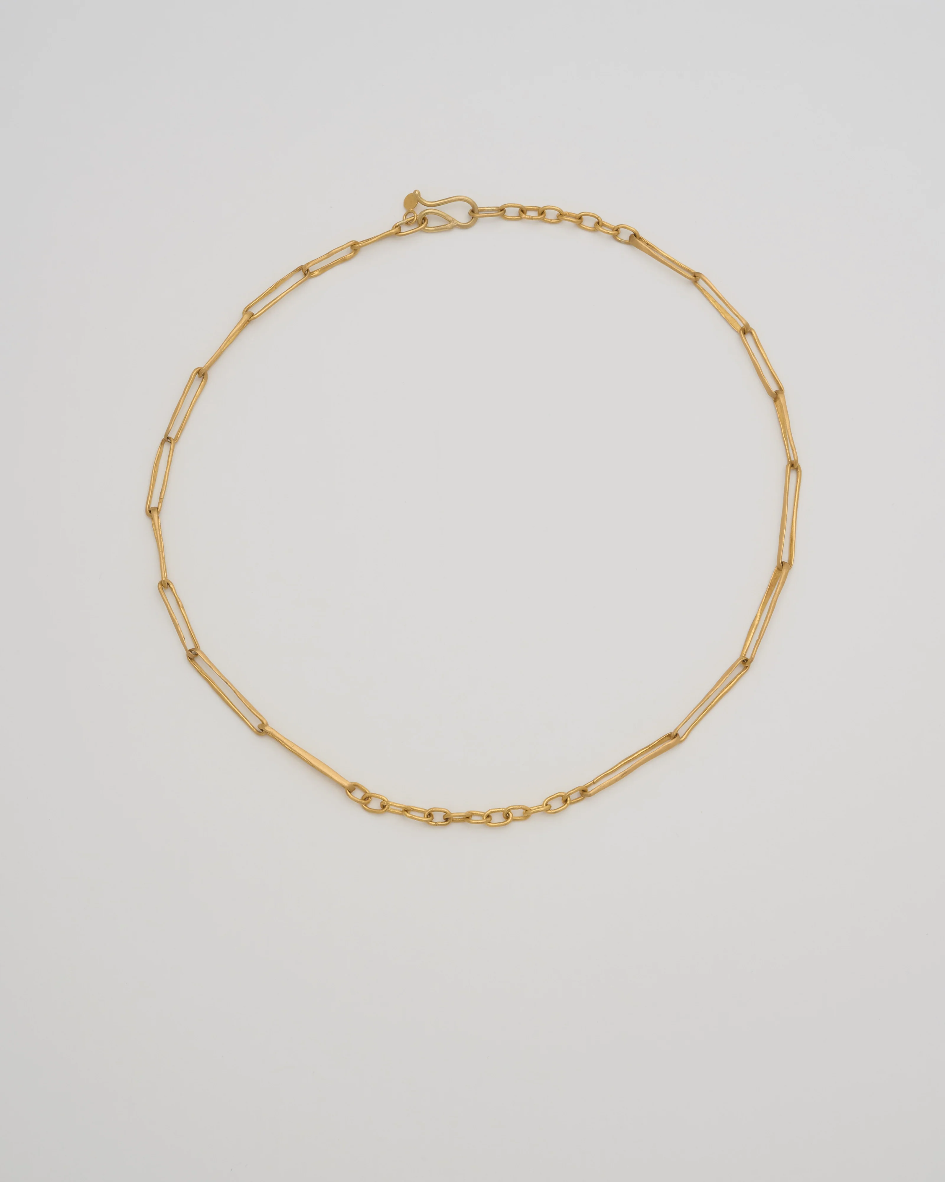 heavy mixed link chain necklace - Image 4