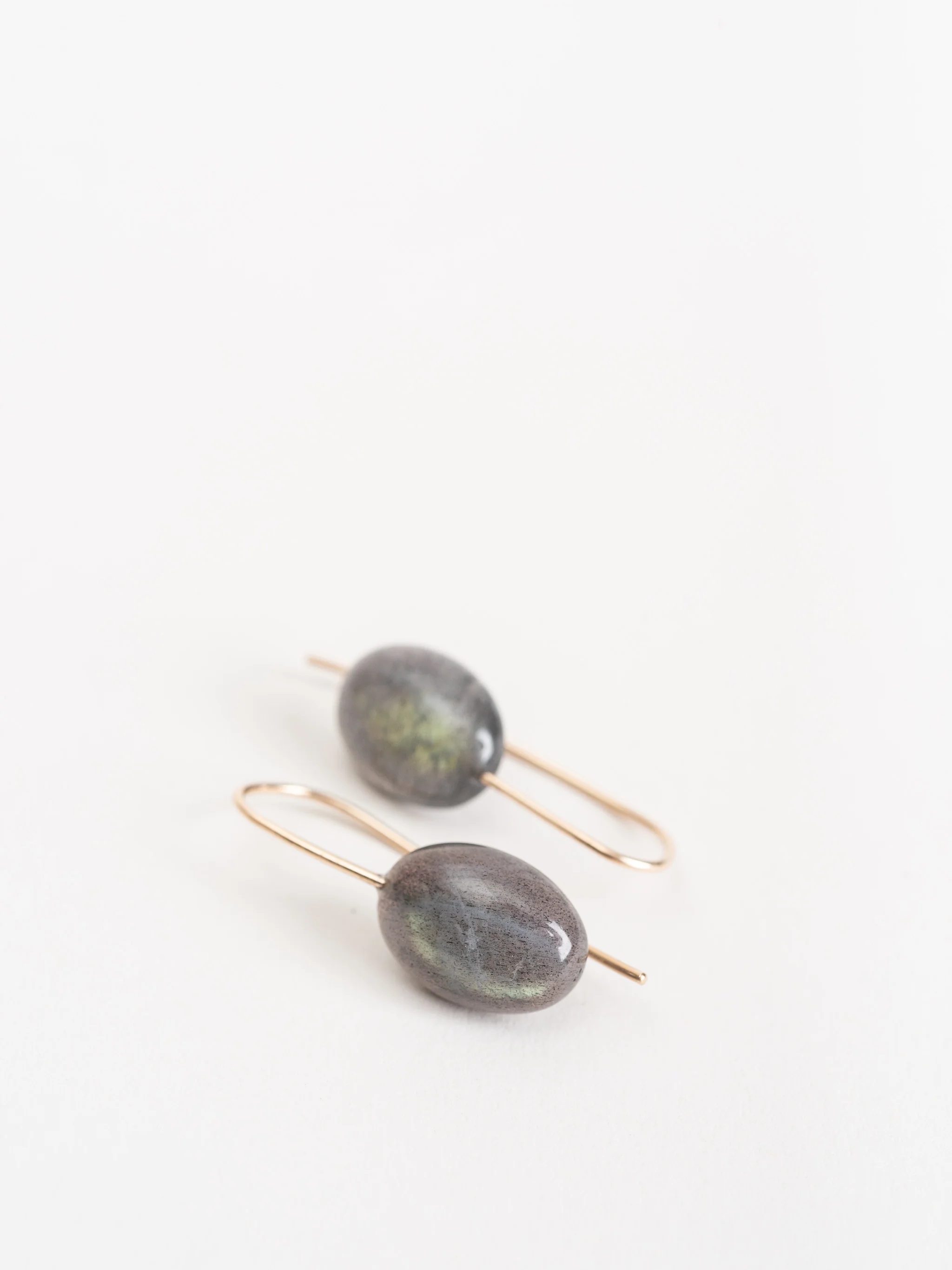 labradorite drop earrings - Image 2