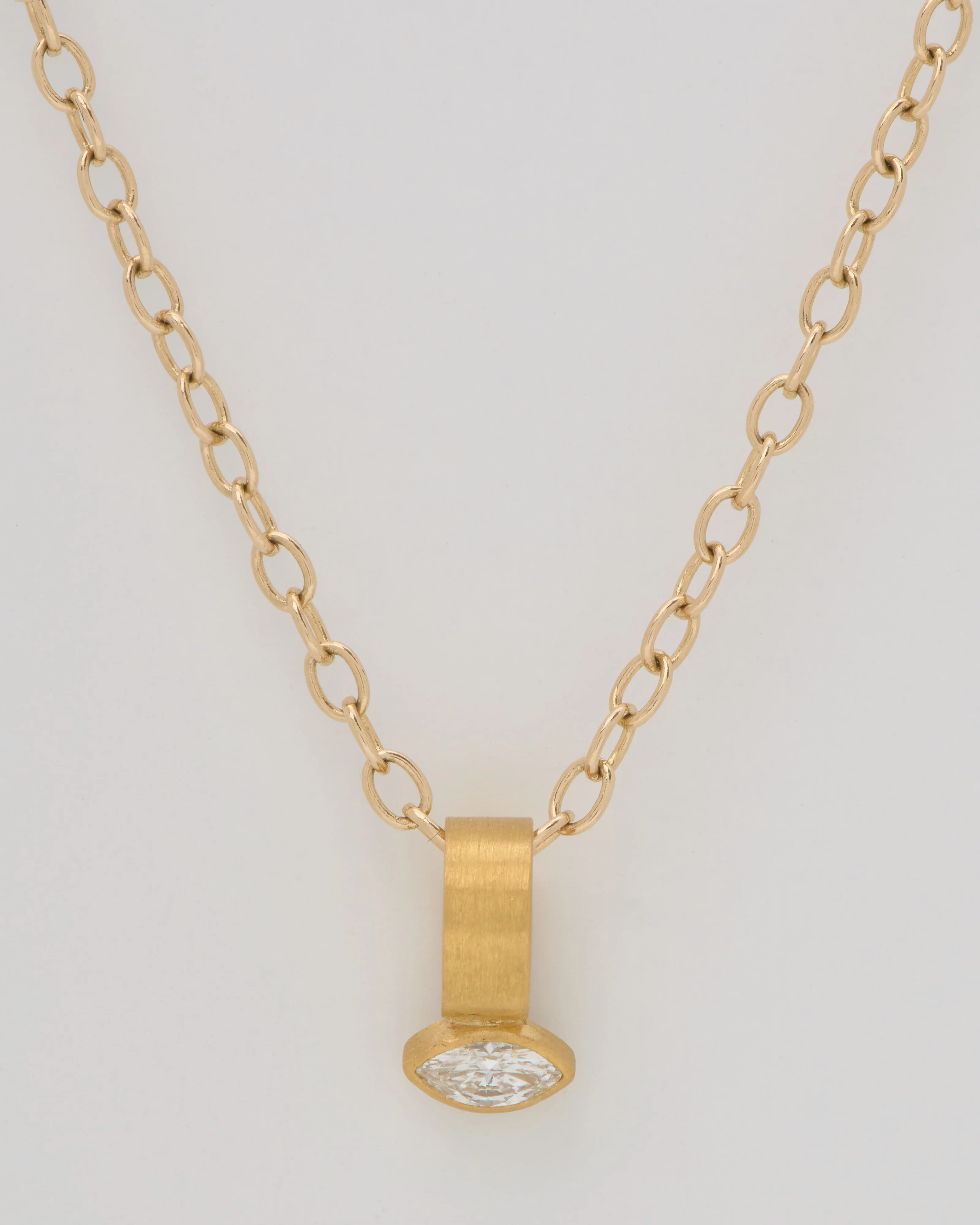 marquis diamond pendant - Image 2