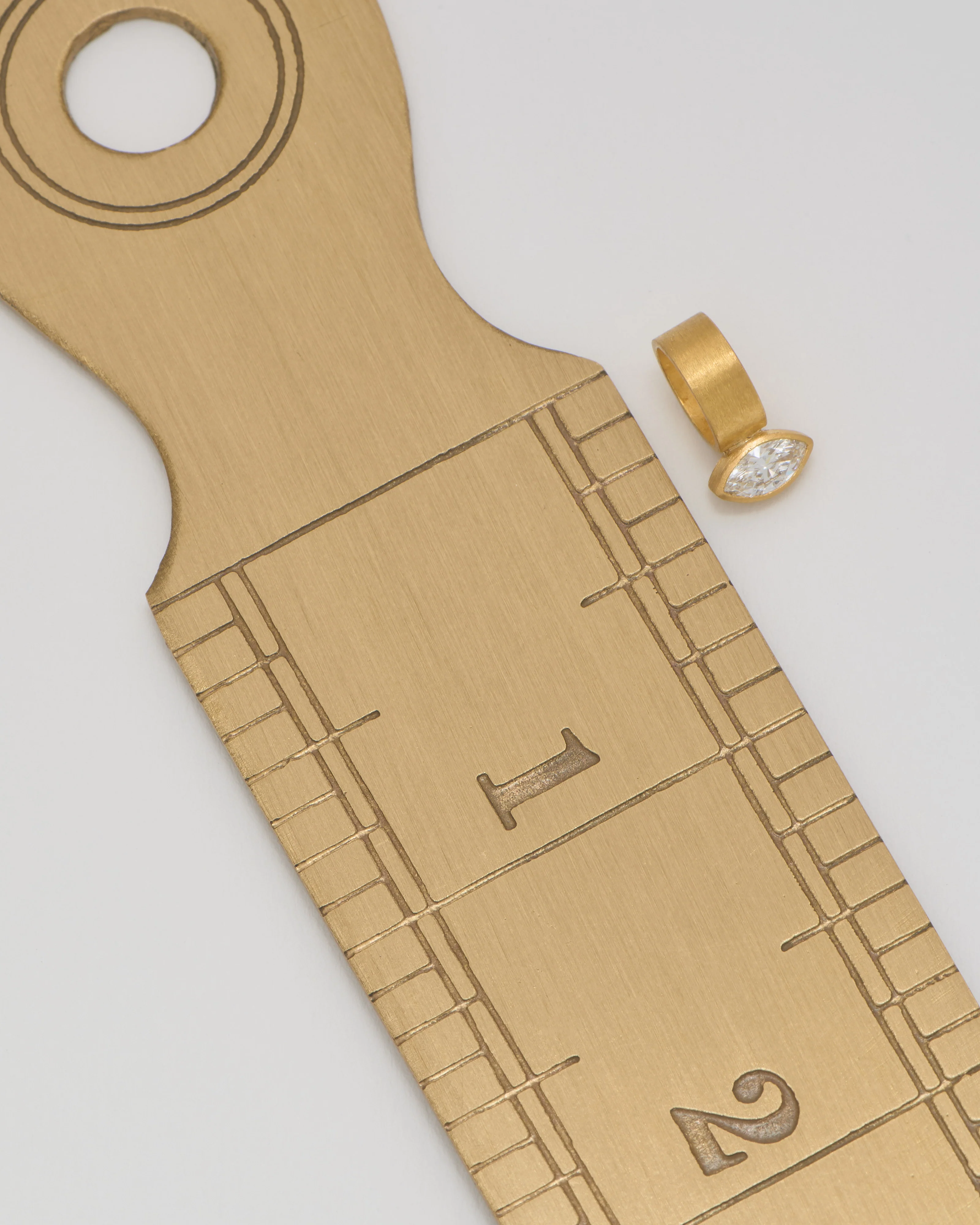 marquis diamond pendant - Image 5