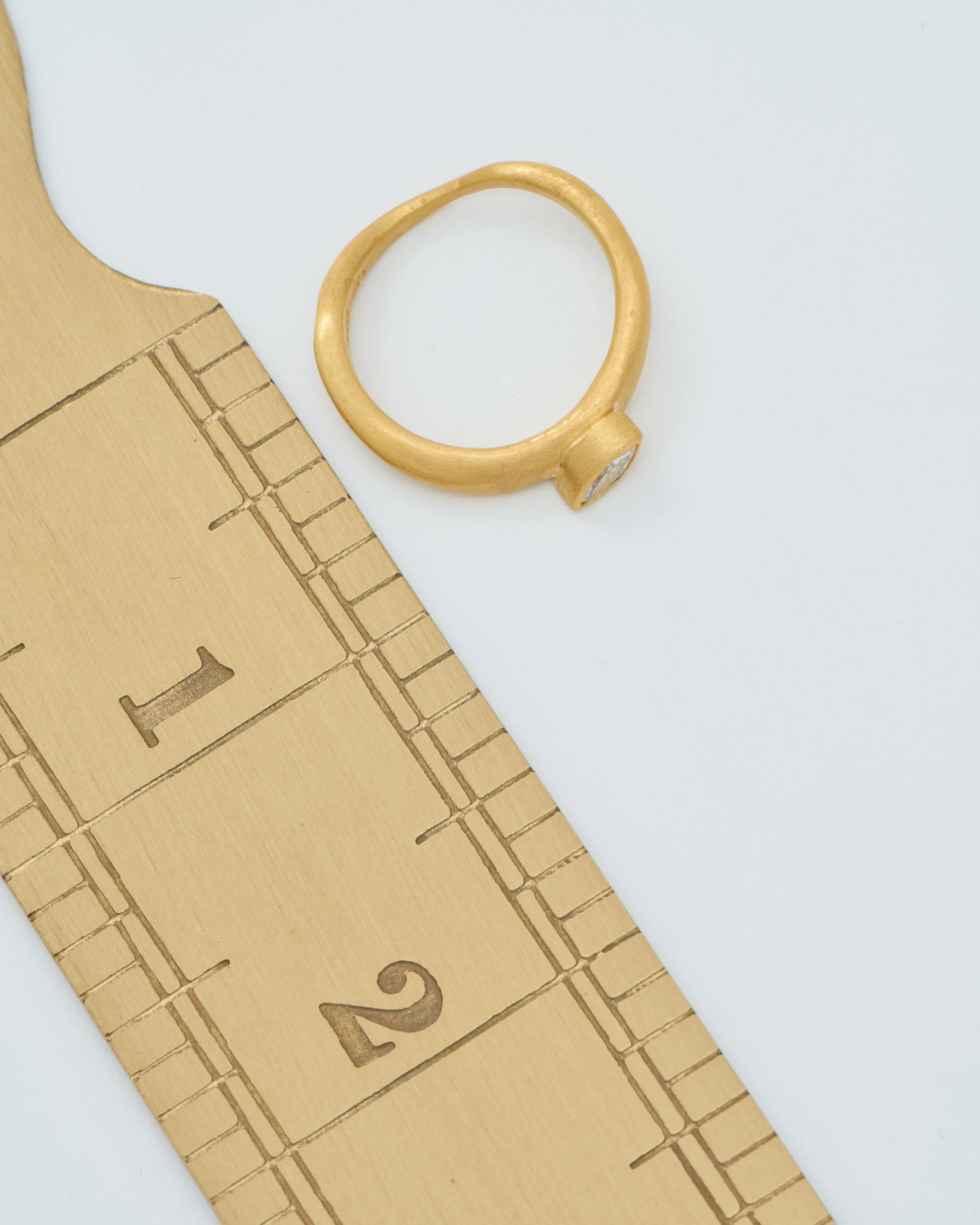 marquis diamond wave ring 6x3mm - Image 7