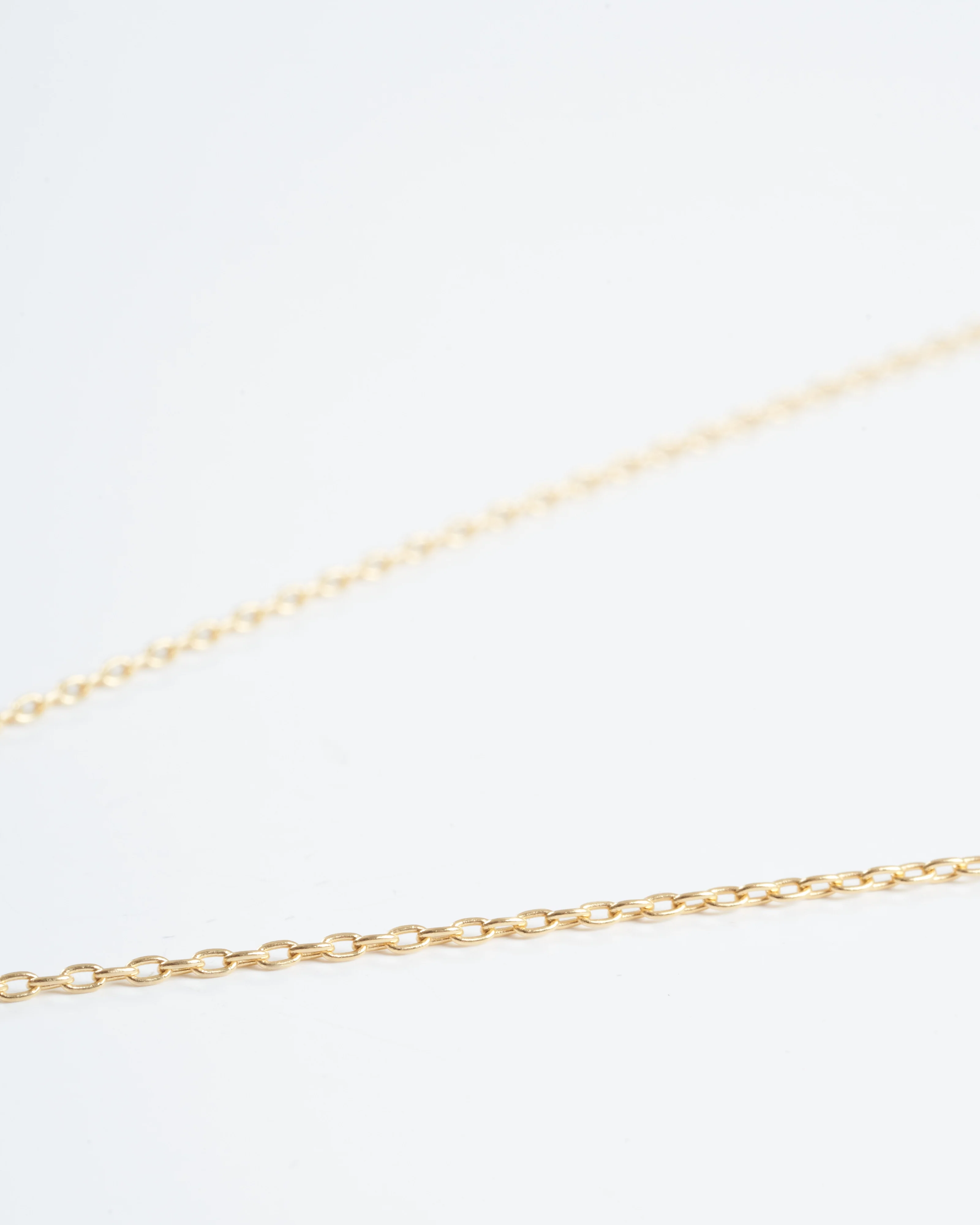morganite teardrop gem set necklace - blush/peach - Image 3