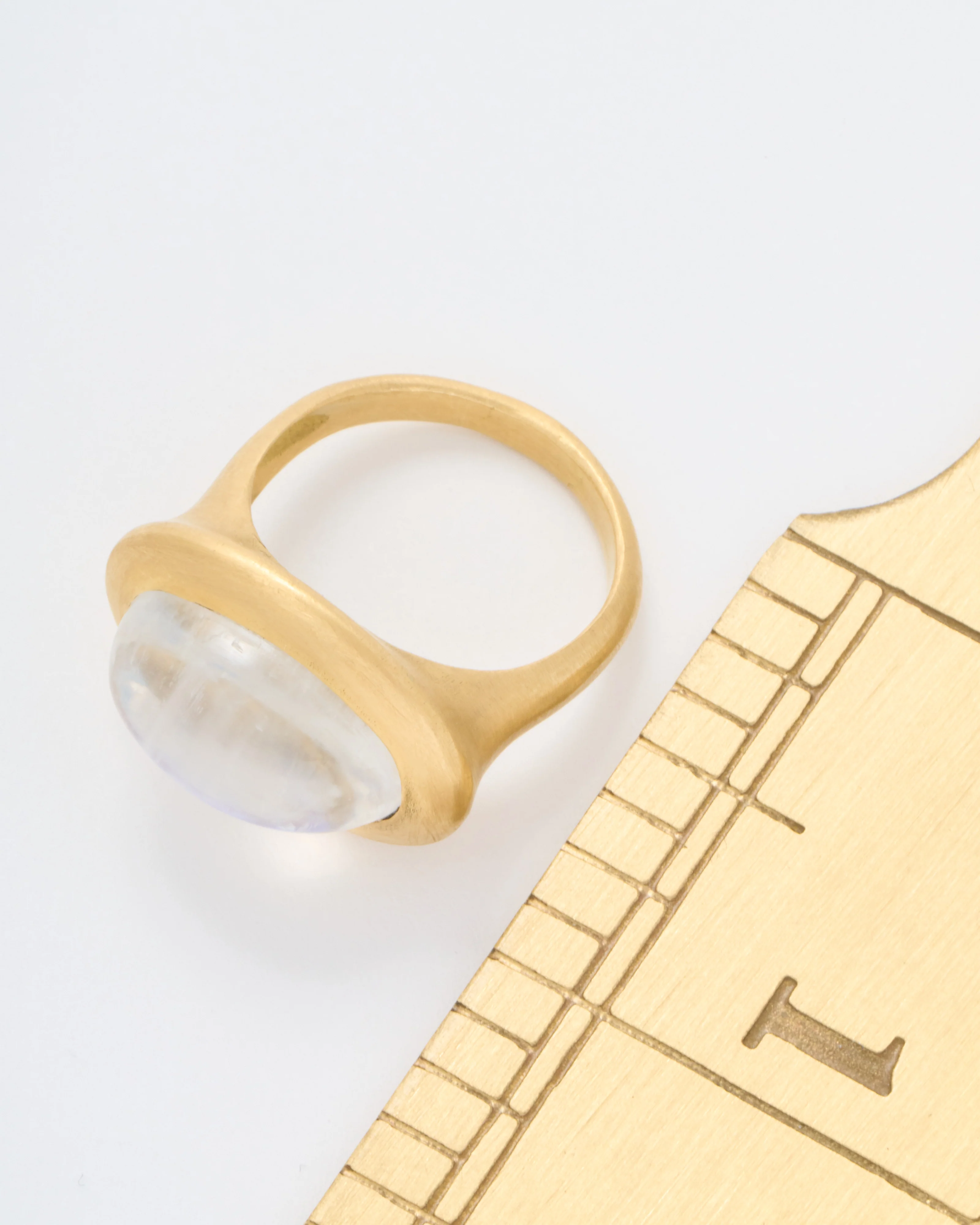 rainbow moonstone ring - Image 8