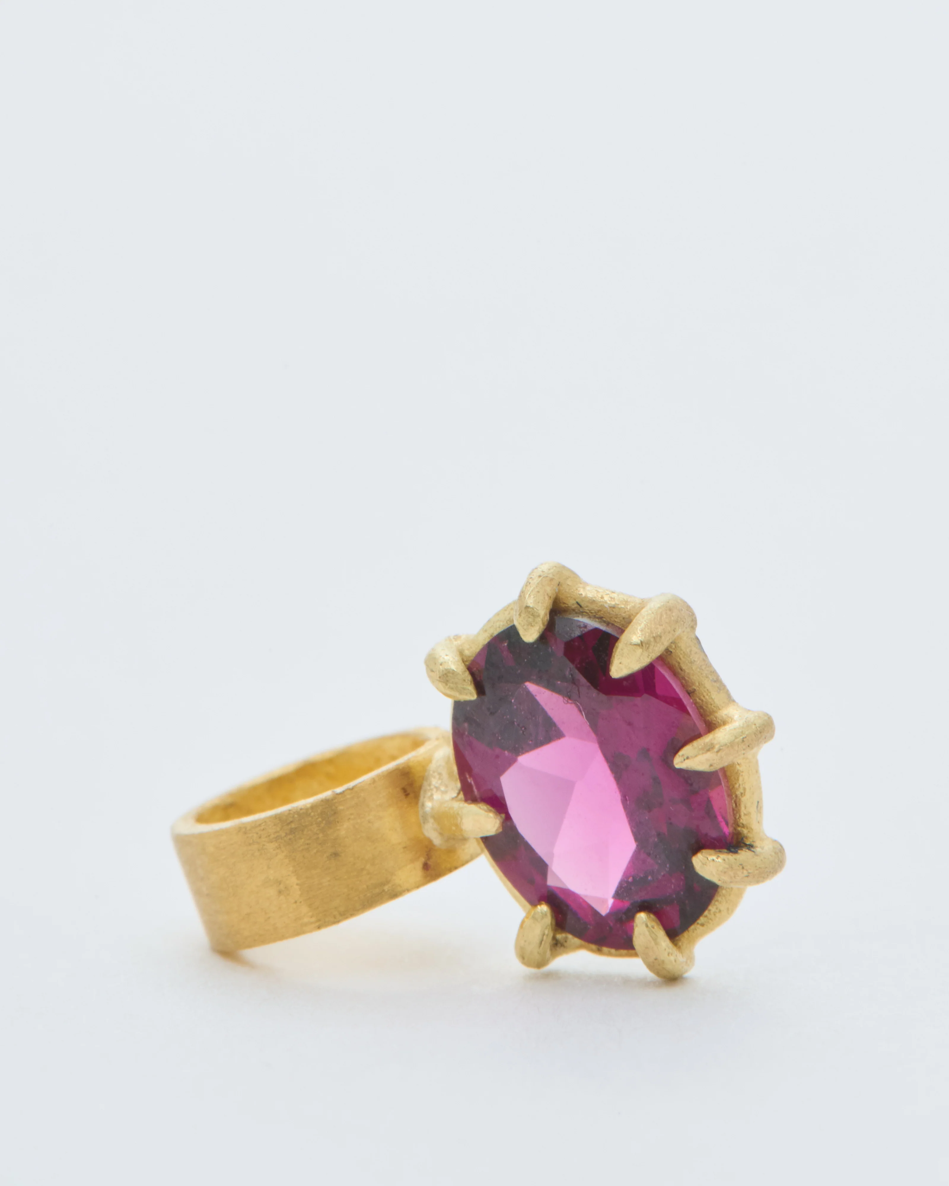 rhodolite garnet mini gem pendant - Image 4