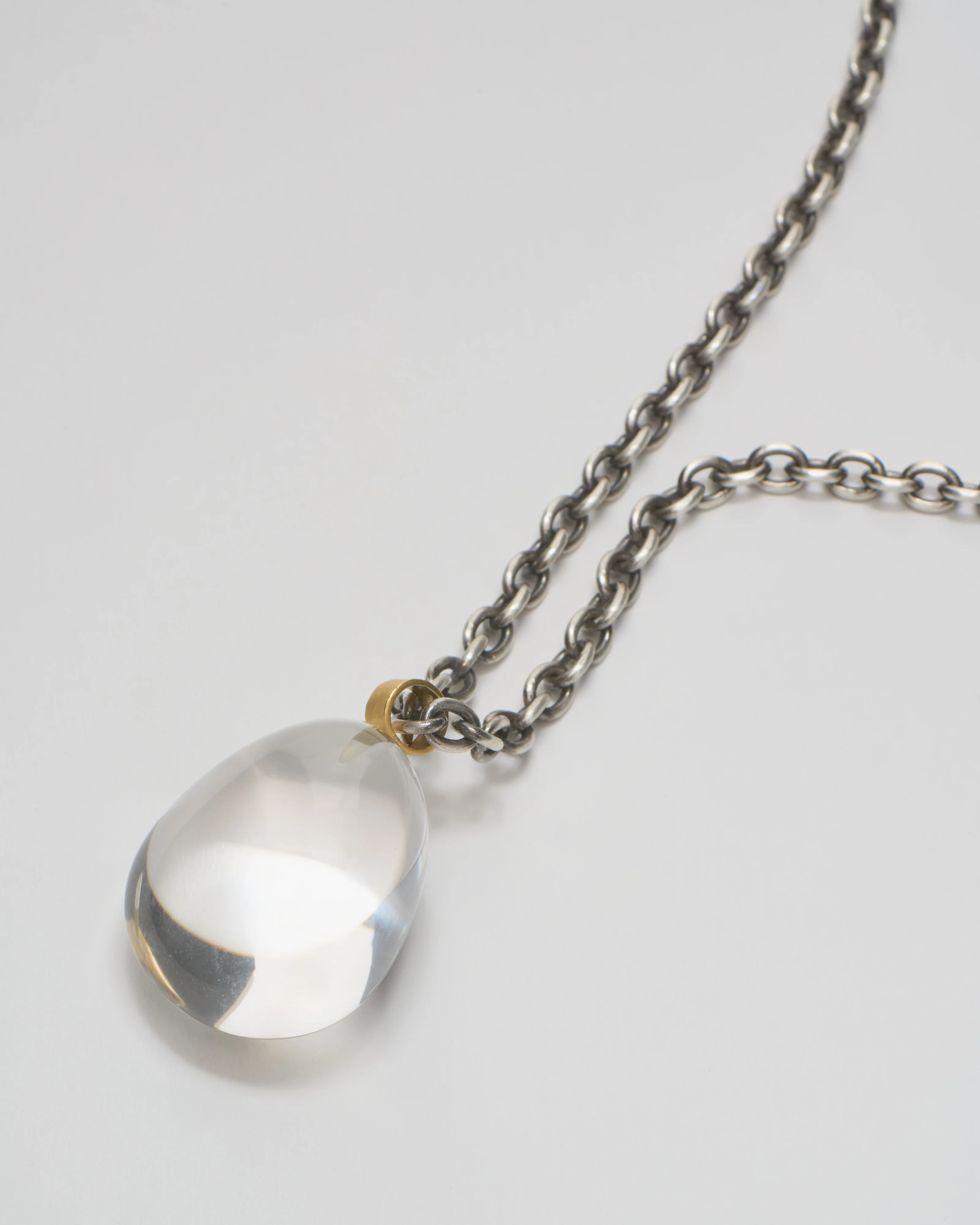 rock crystal pendant necklace - Image 3