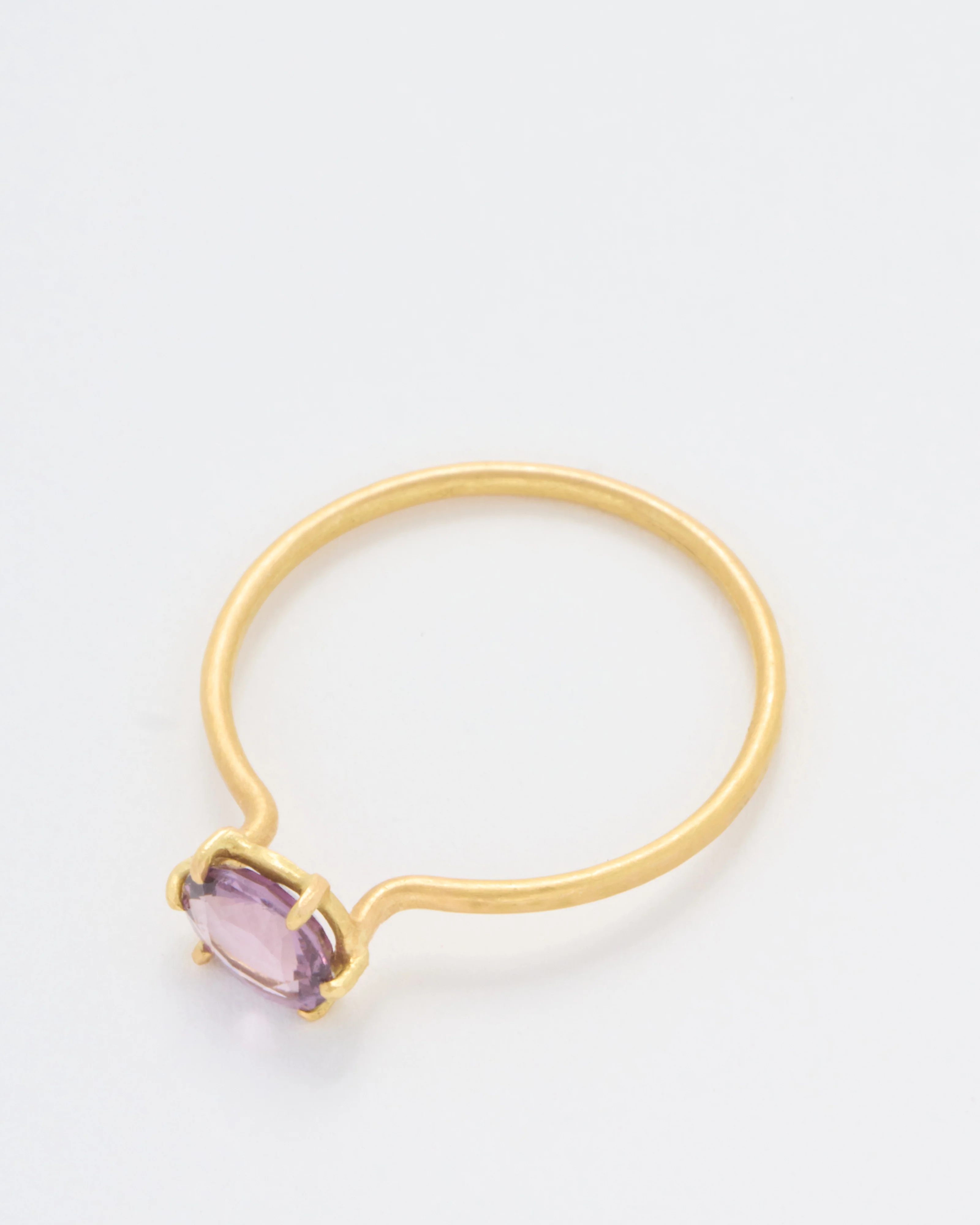 spinel mini oval gem ring - Image 4