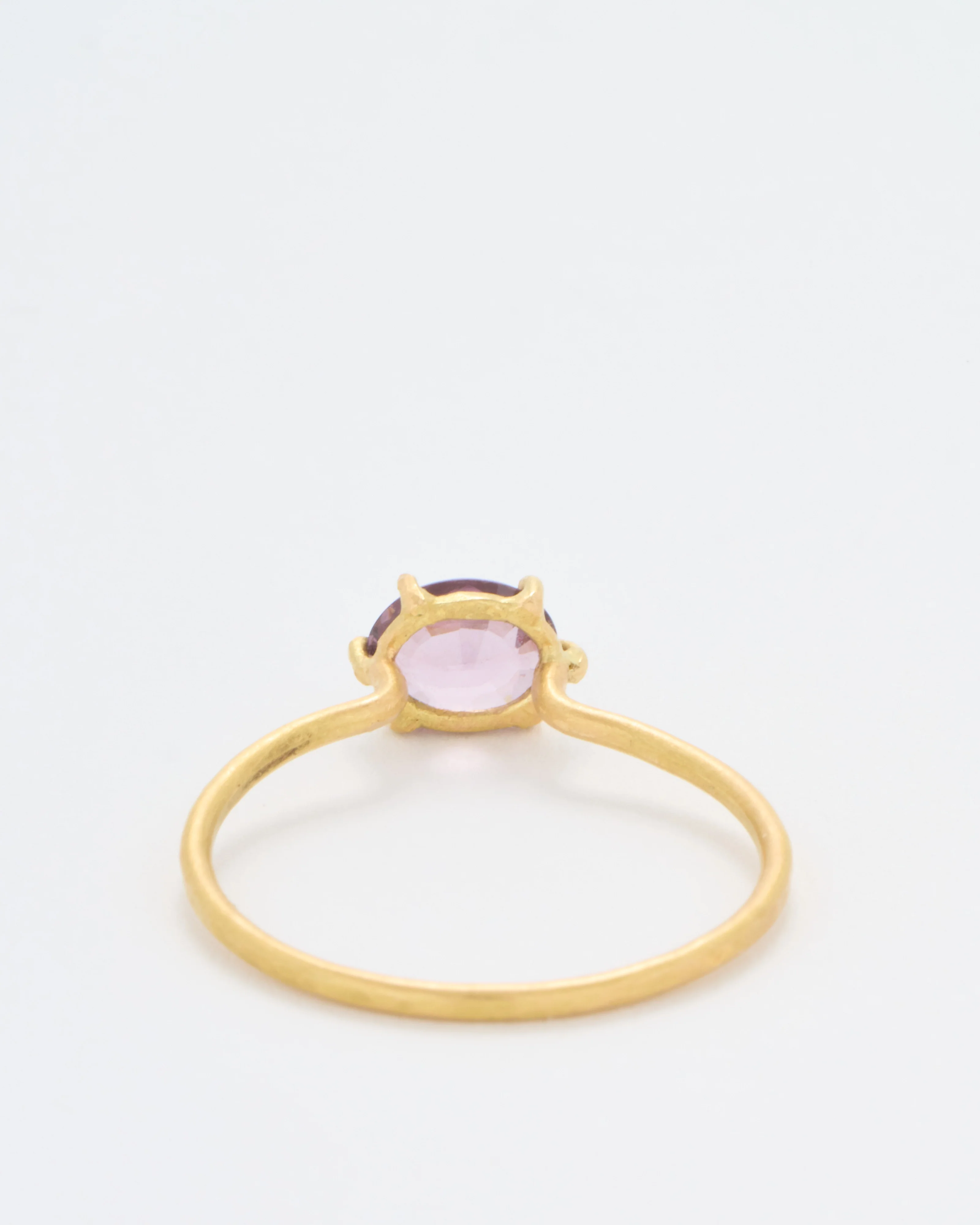 spinel mini oval gem ring - Image 5