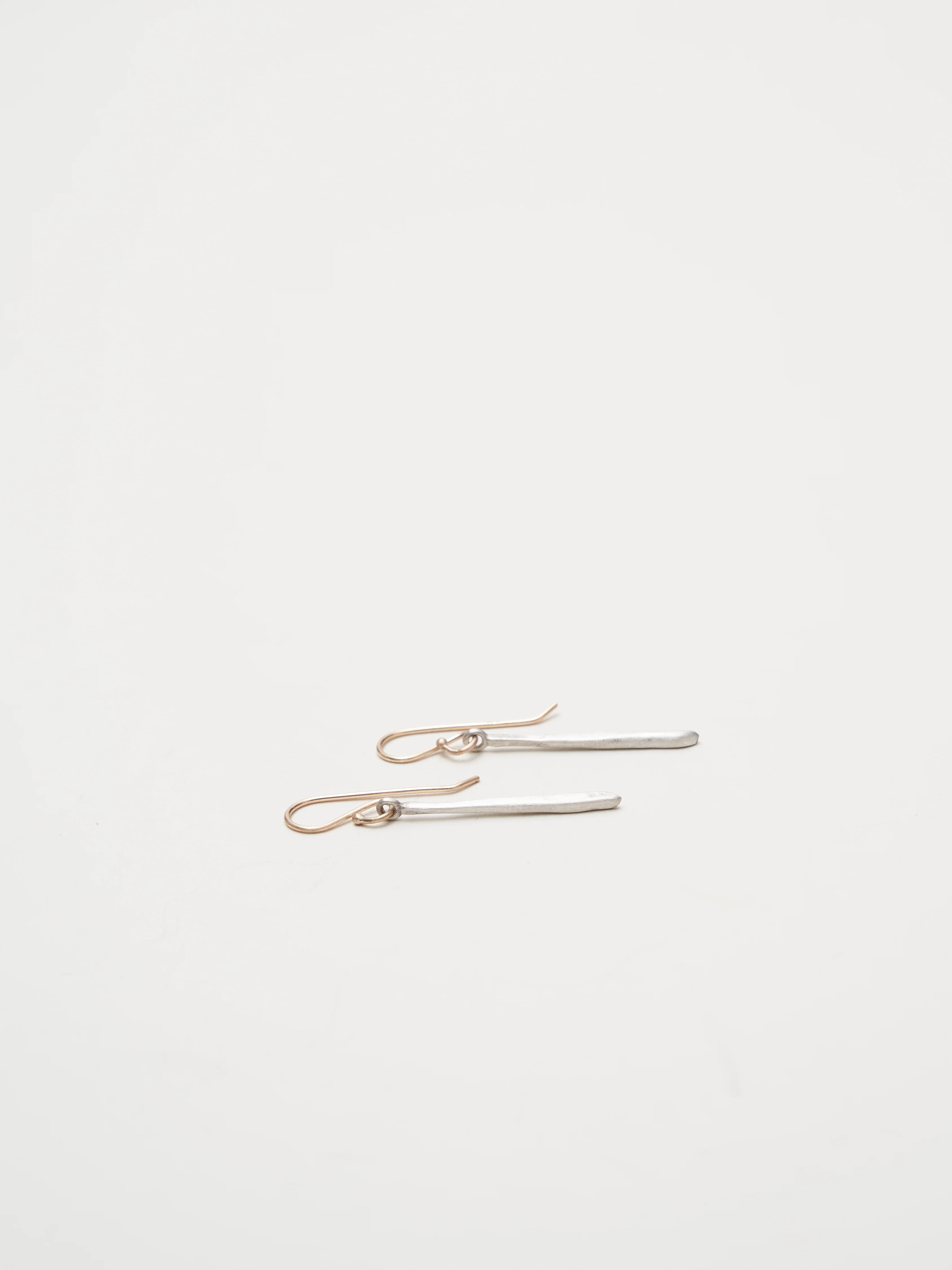 twig earring - silver - Image 4