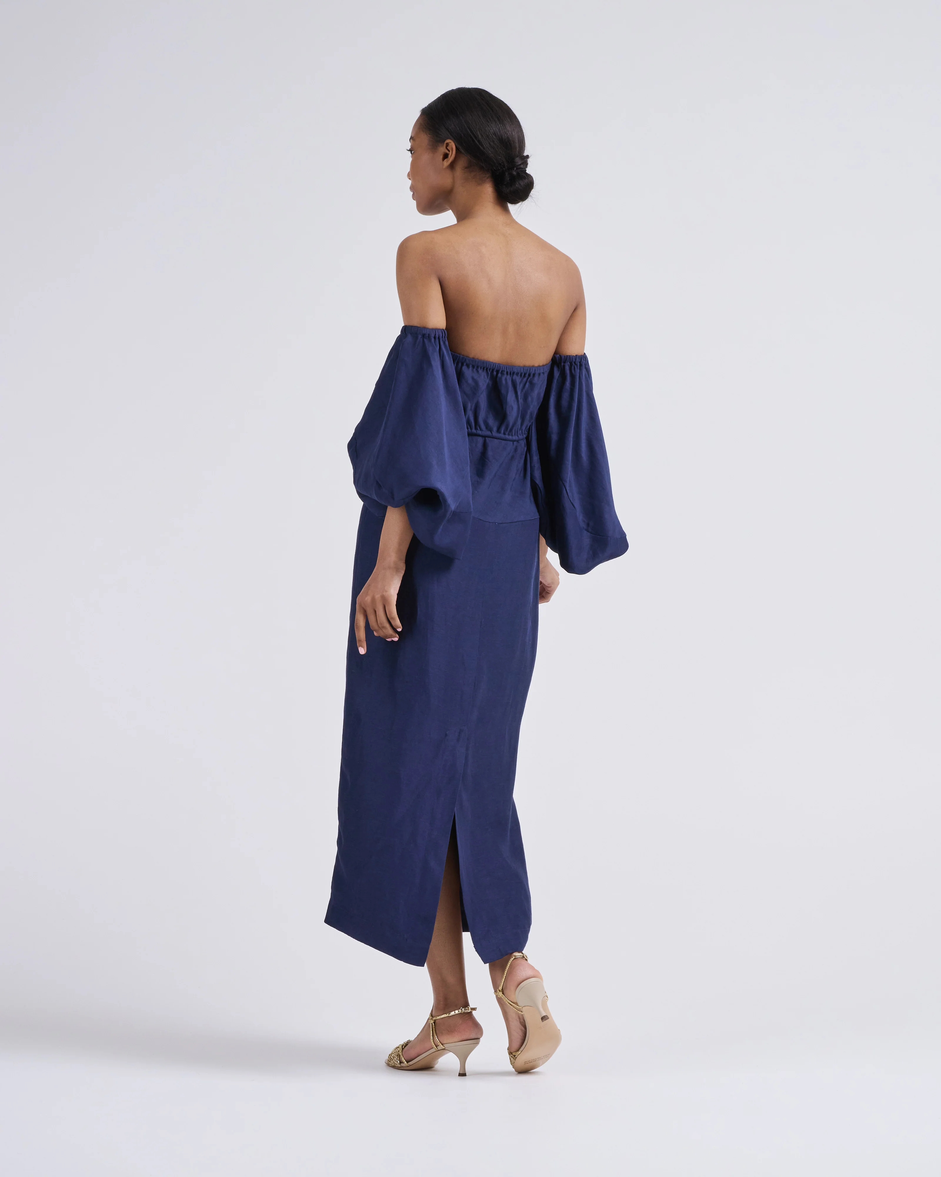 balloon sleeve dress - Image 5