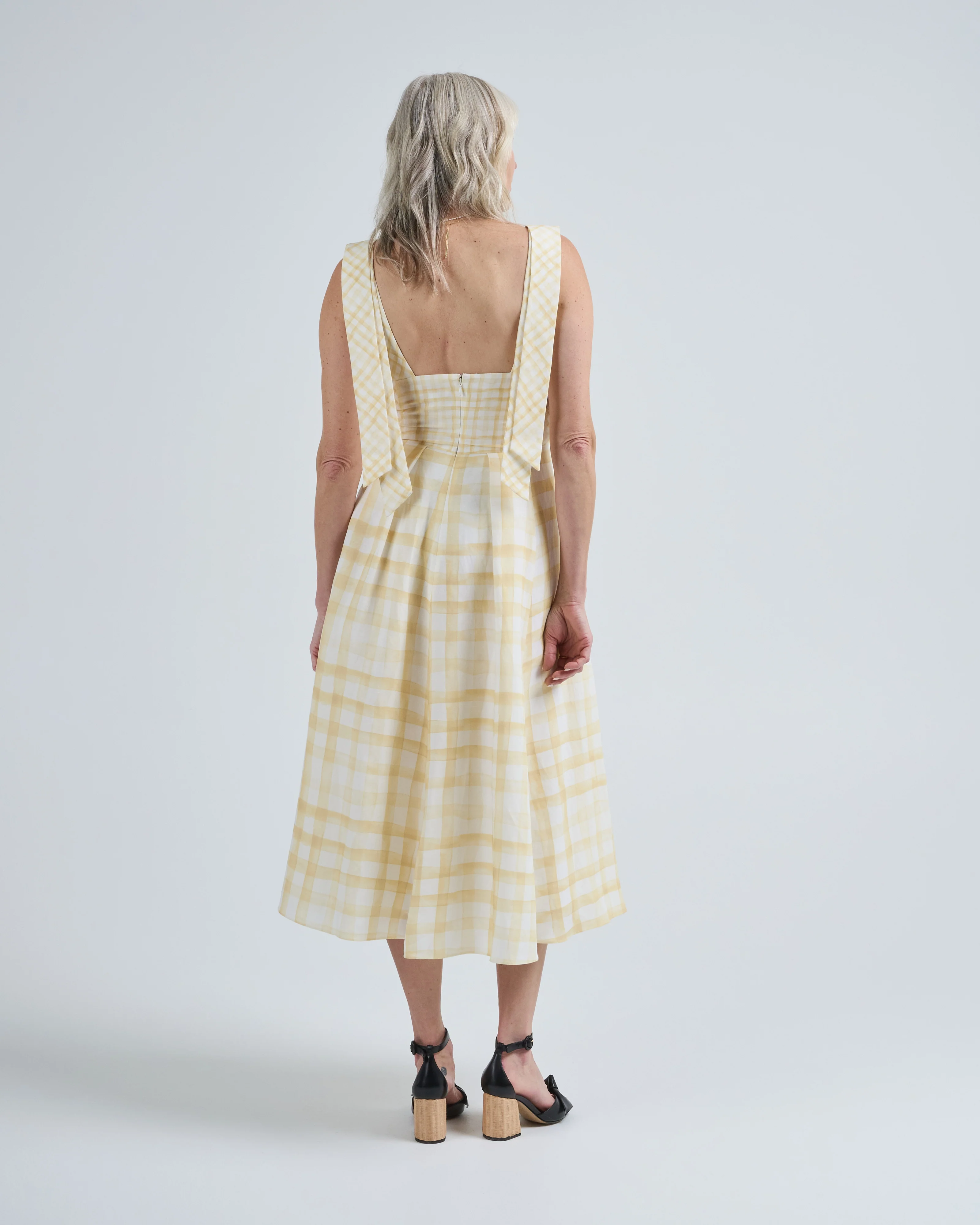 bow shoulder dress - Image 4