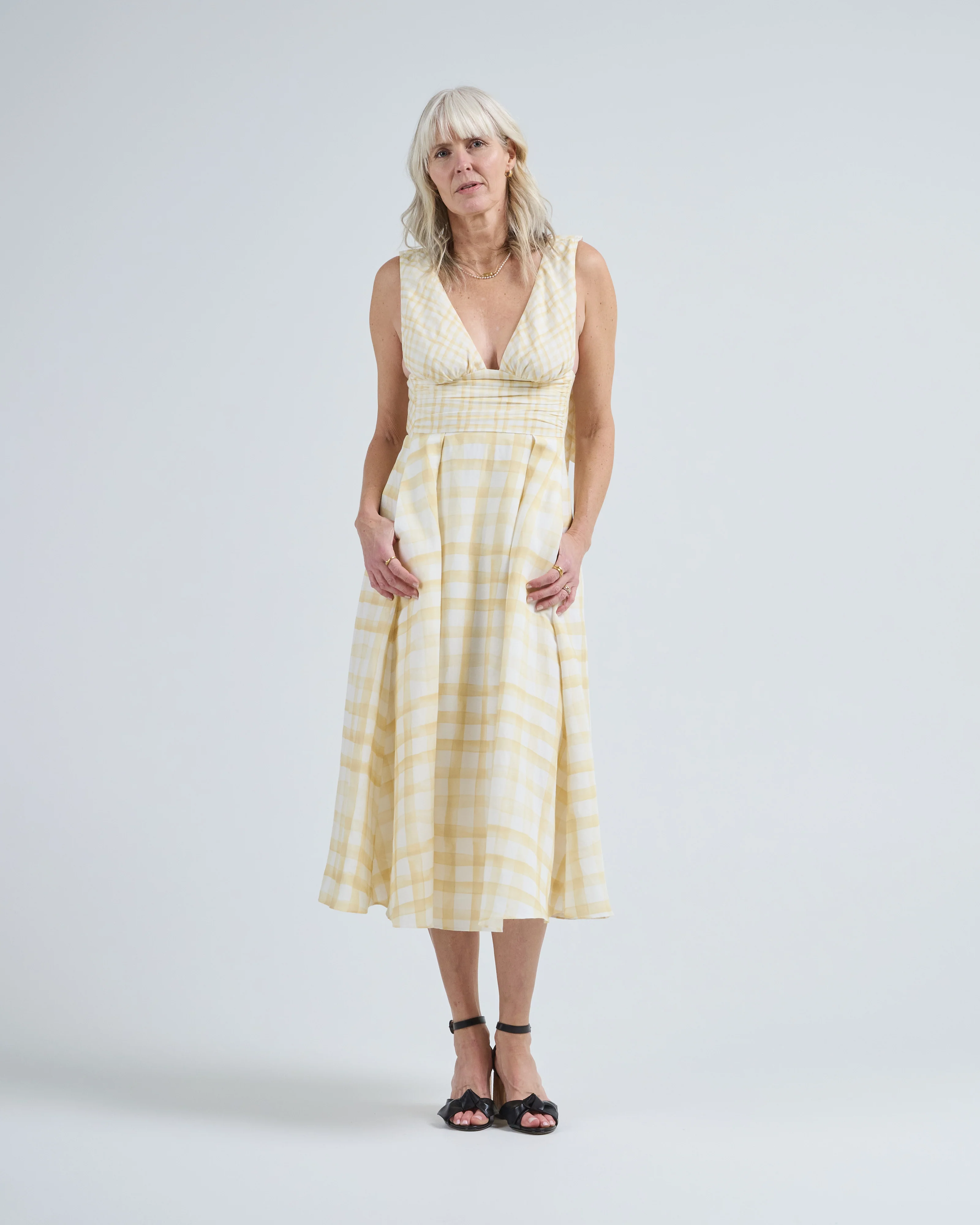 bow shoulder dress - Image 5