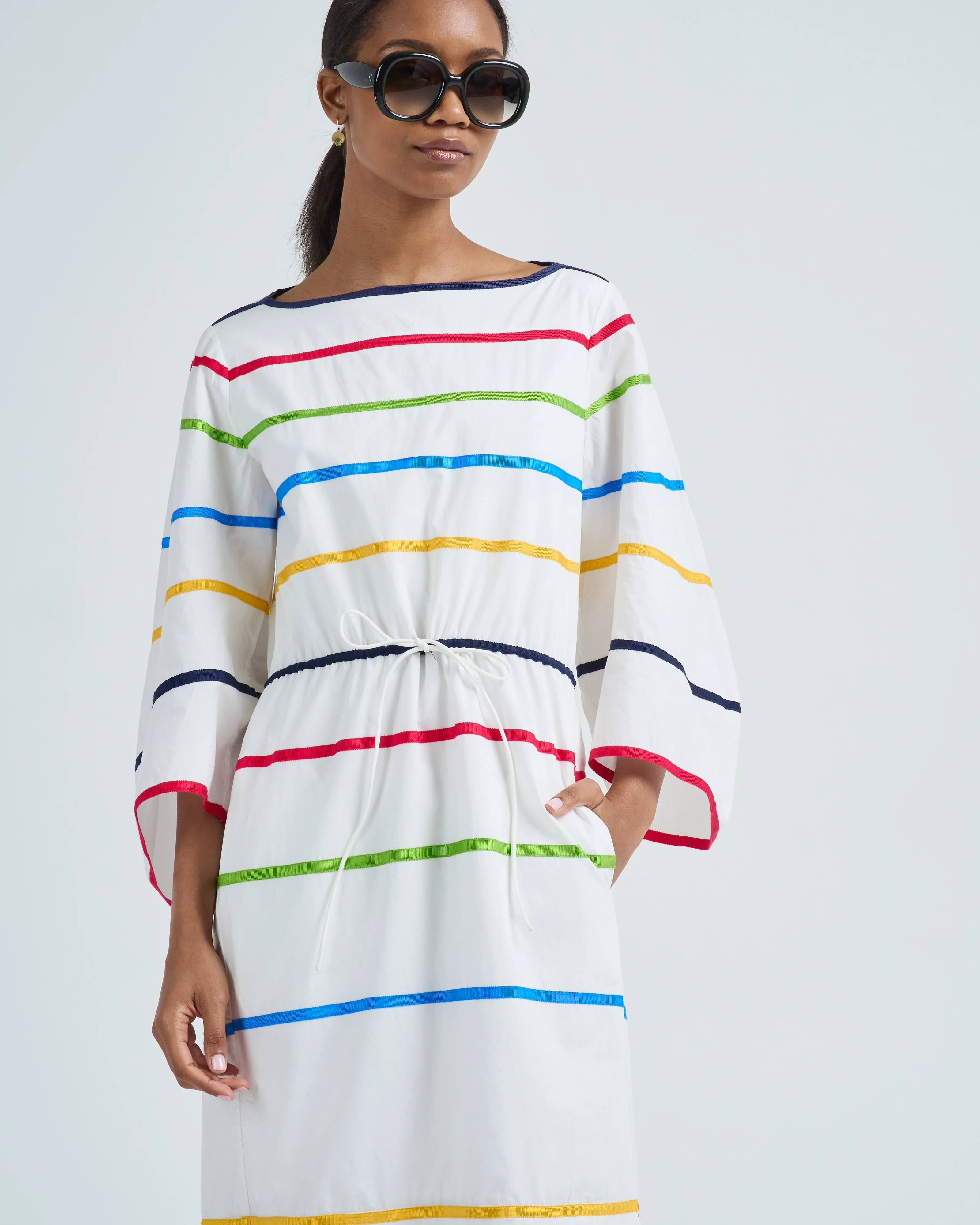 ribbon caftan dress - Image 5