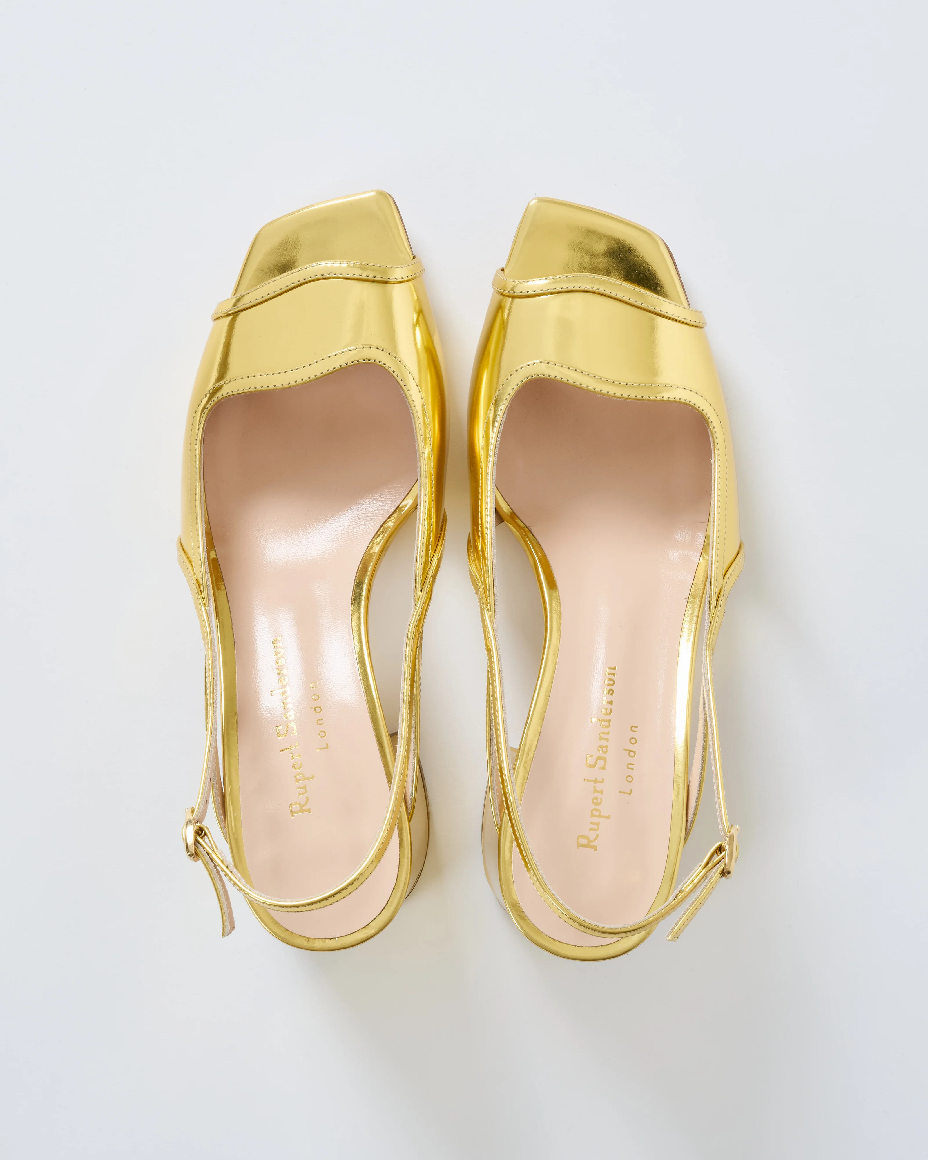 calvacade 60mm block heel peep toe - Image 2