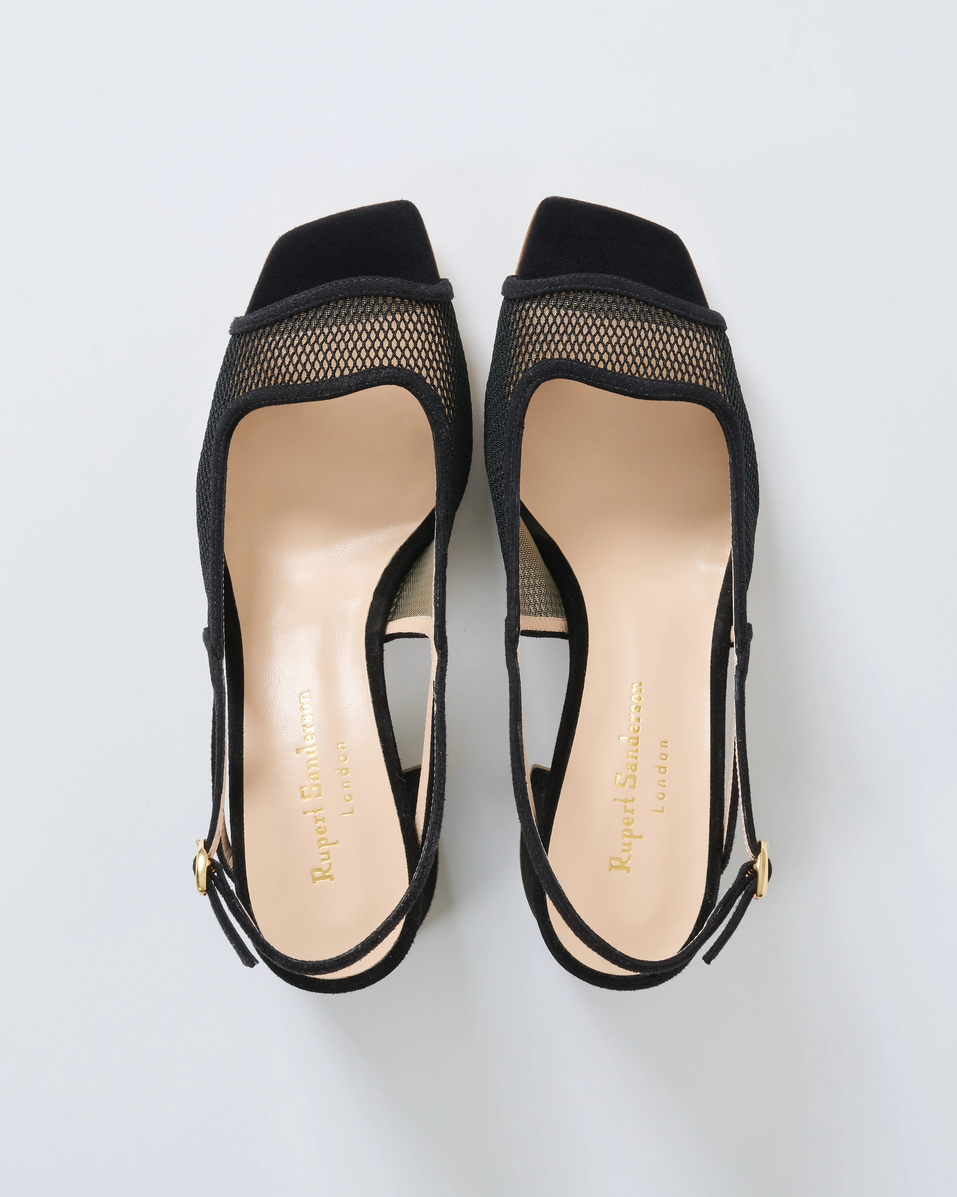 cavalcade 60mm block heel peep toe - Image 2