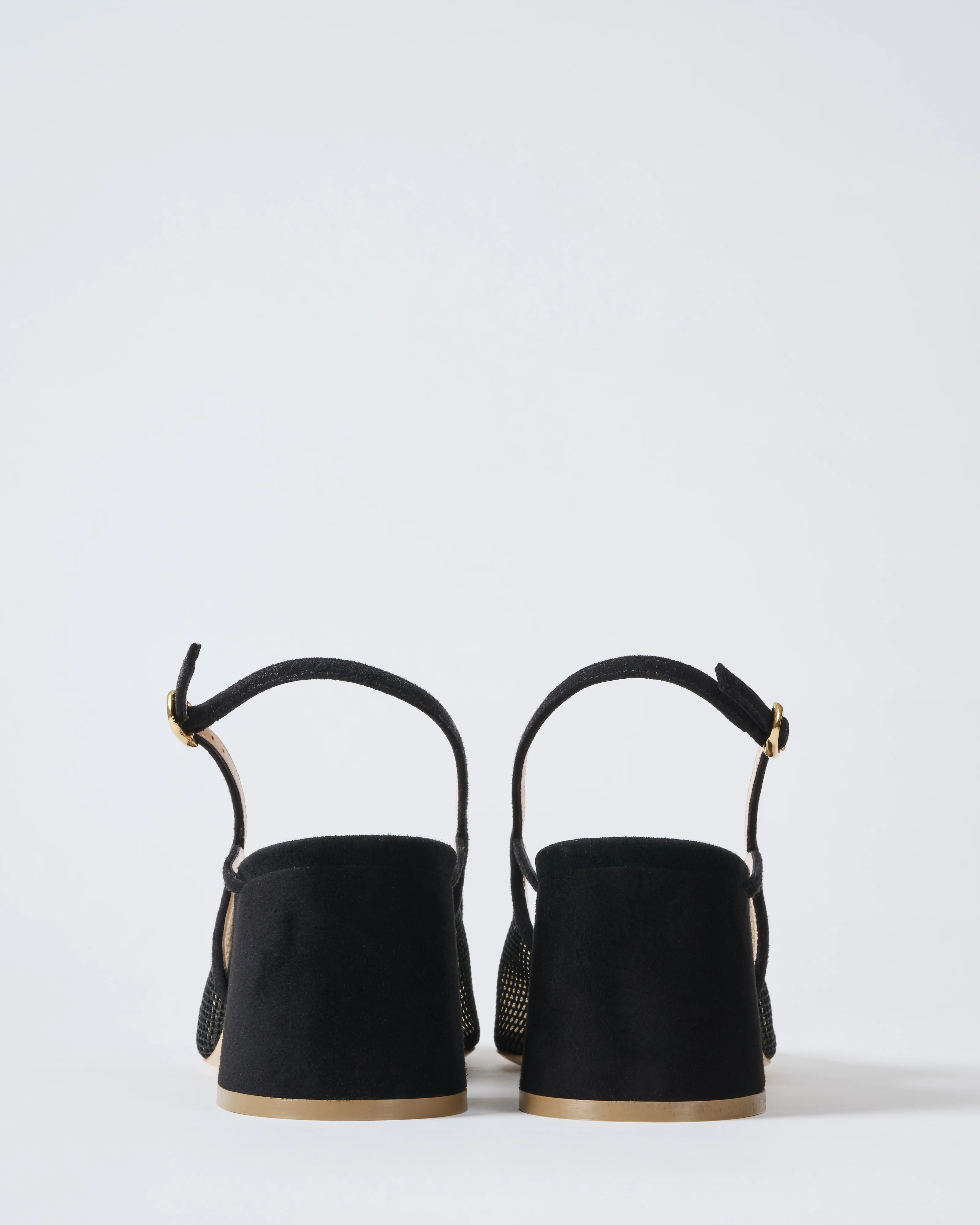 cavalcade 60mm block heel peep toe - Image 3