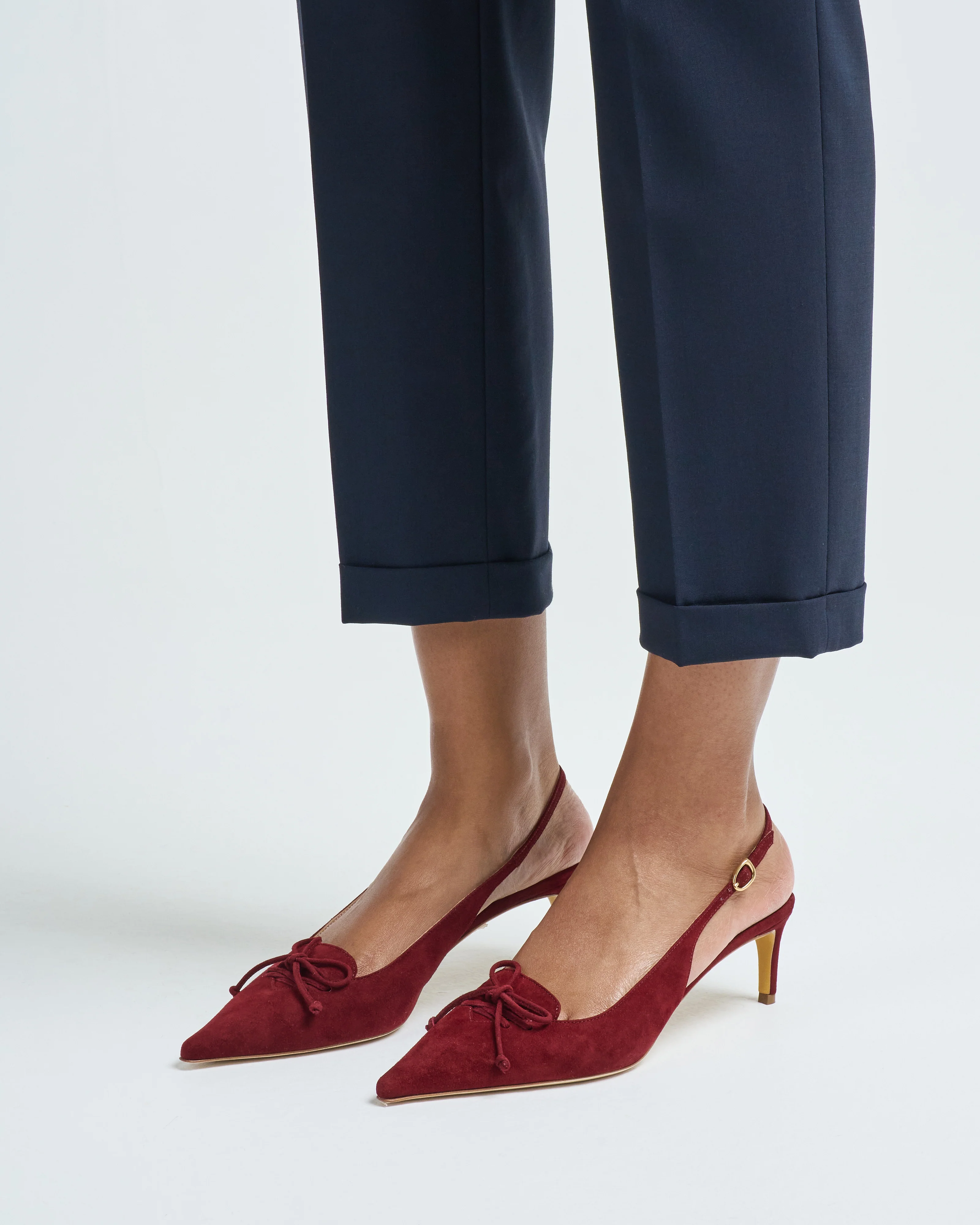 gratia 55mm merlot suede - Image 5
