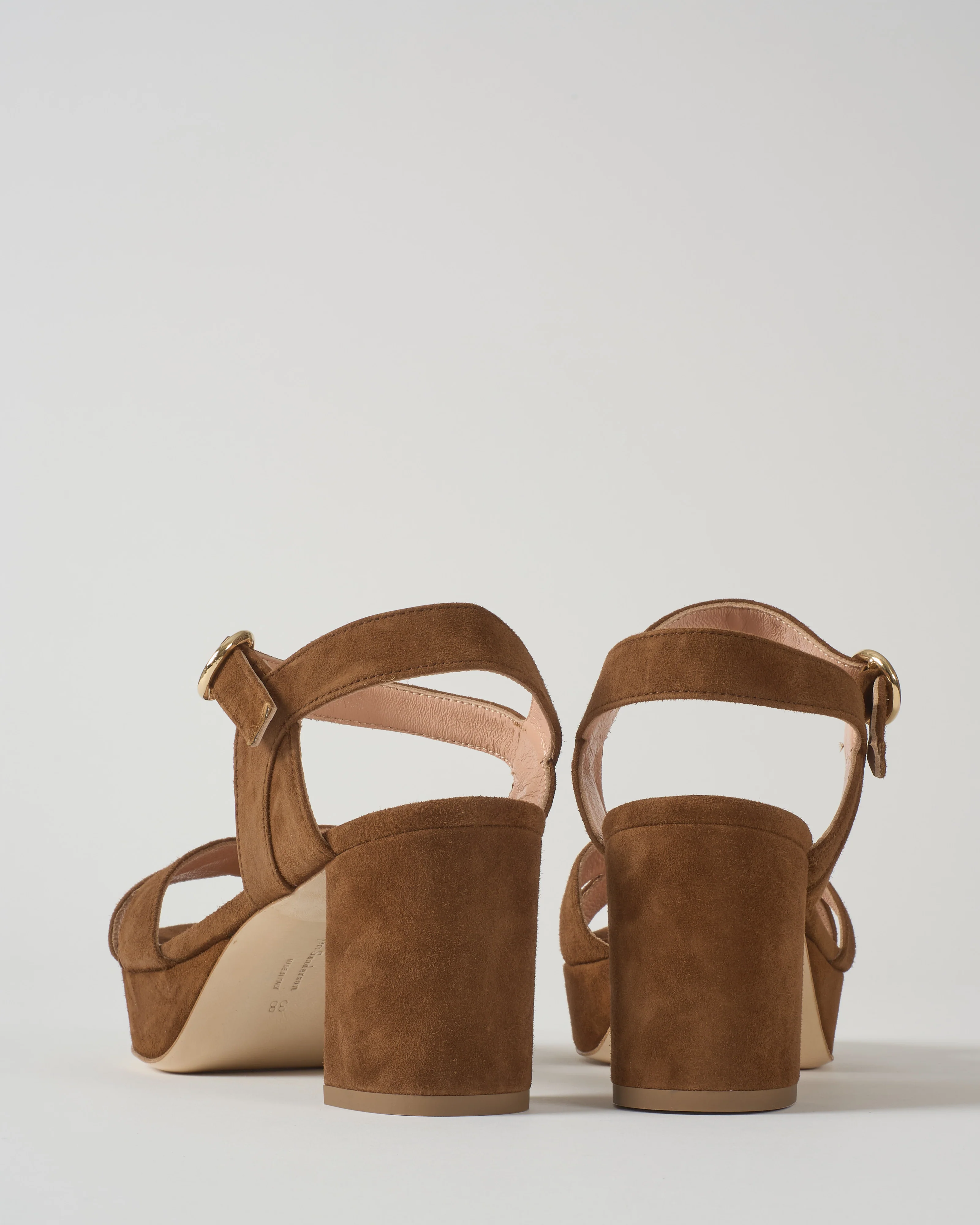 deidre platofrm suede sandal - Image 3