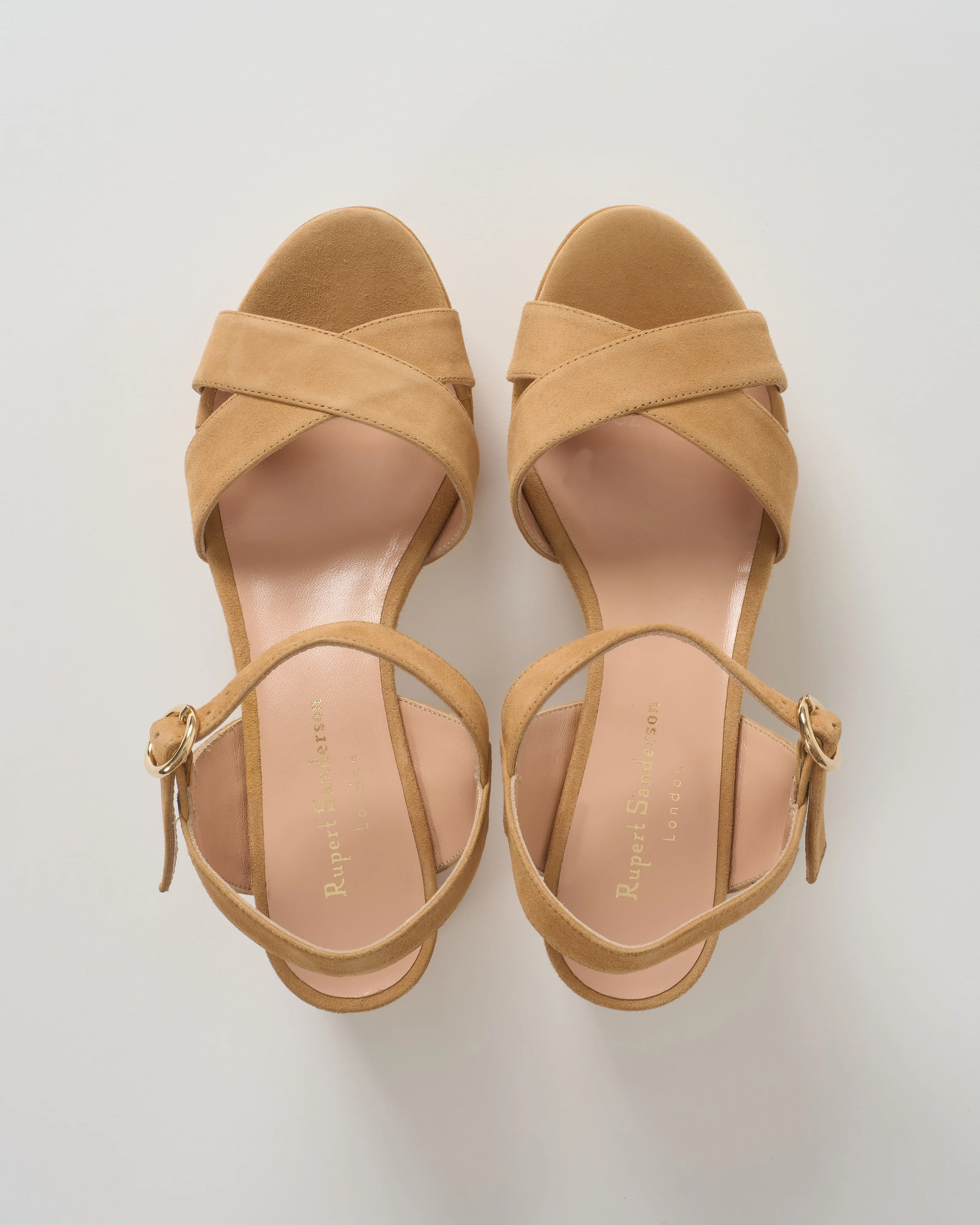 deidre platform suede sandal - Image 2