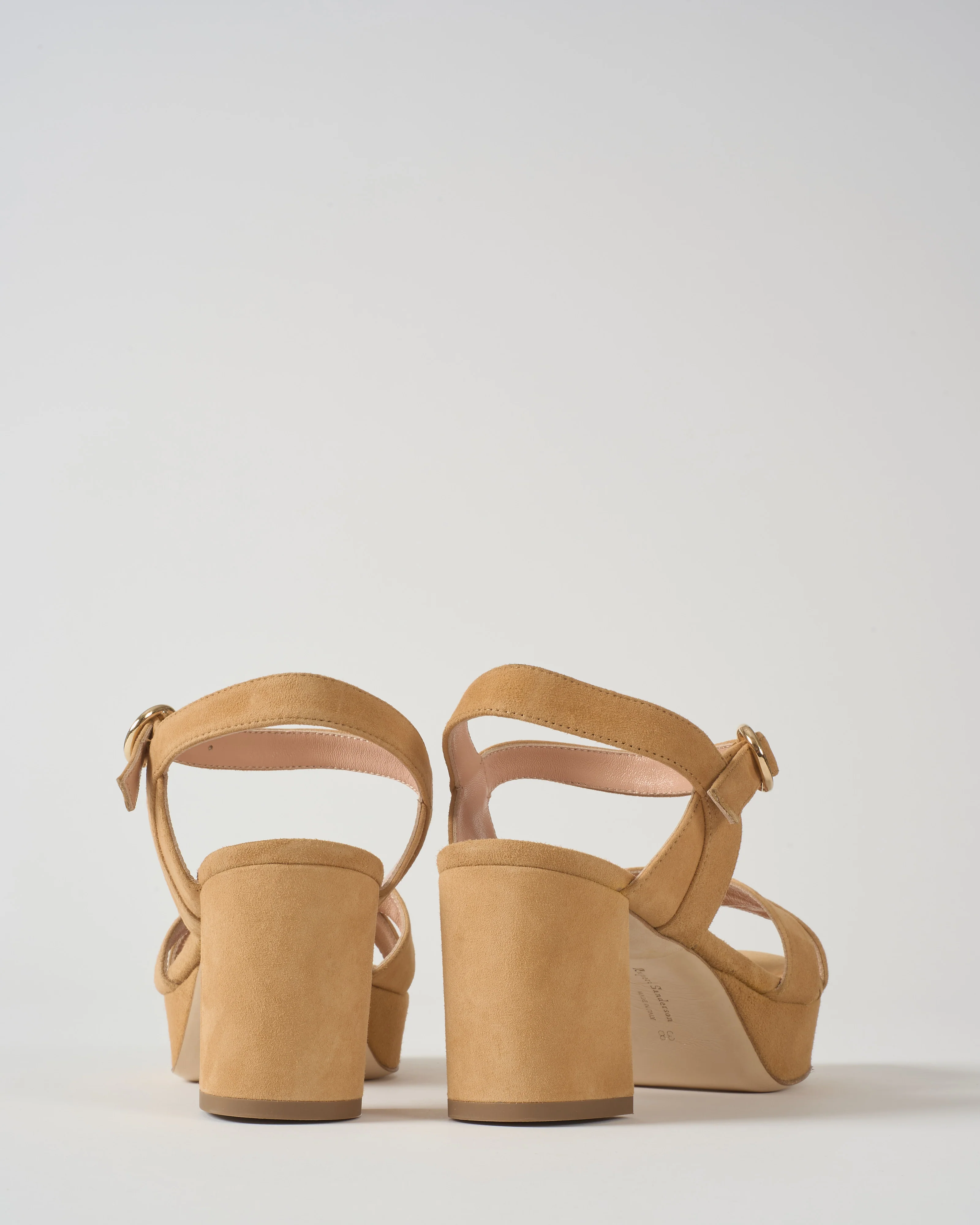 deidre platform suede sandal - Image 3