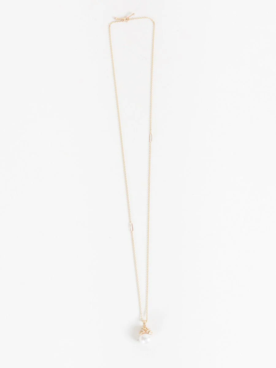 encrusted pearl pendant - Image 2