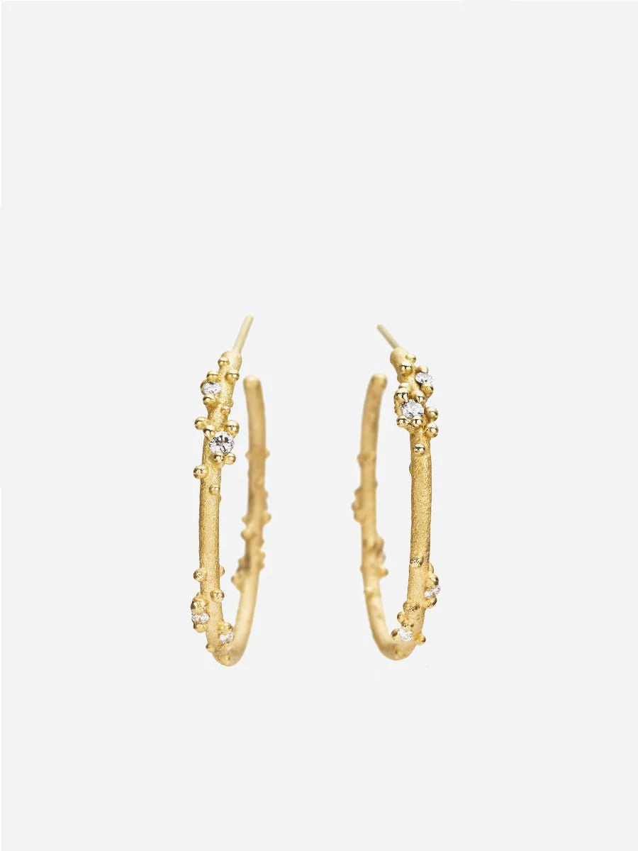 diamond encrusted hoops